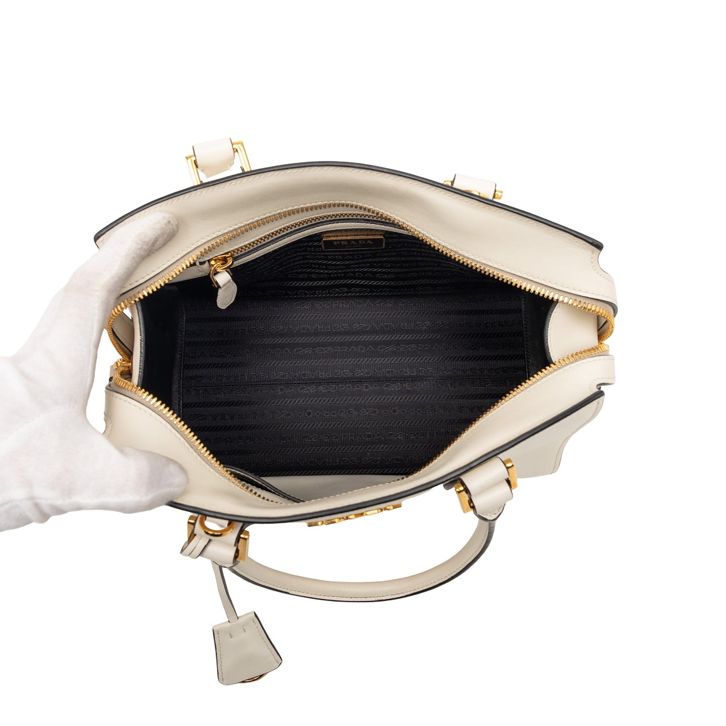 Saffiano Borsa A Mano Satchel