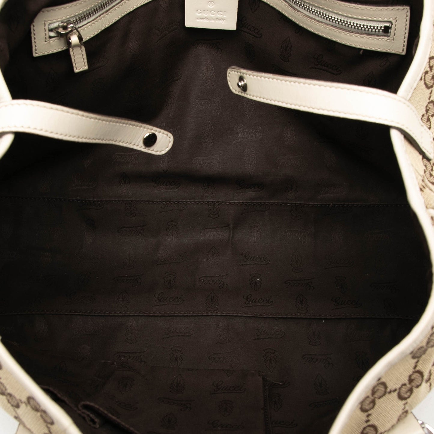 Gucci GG Canvas Twins Tote