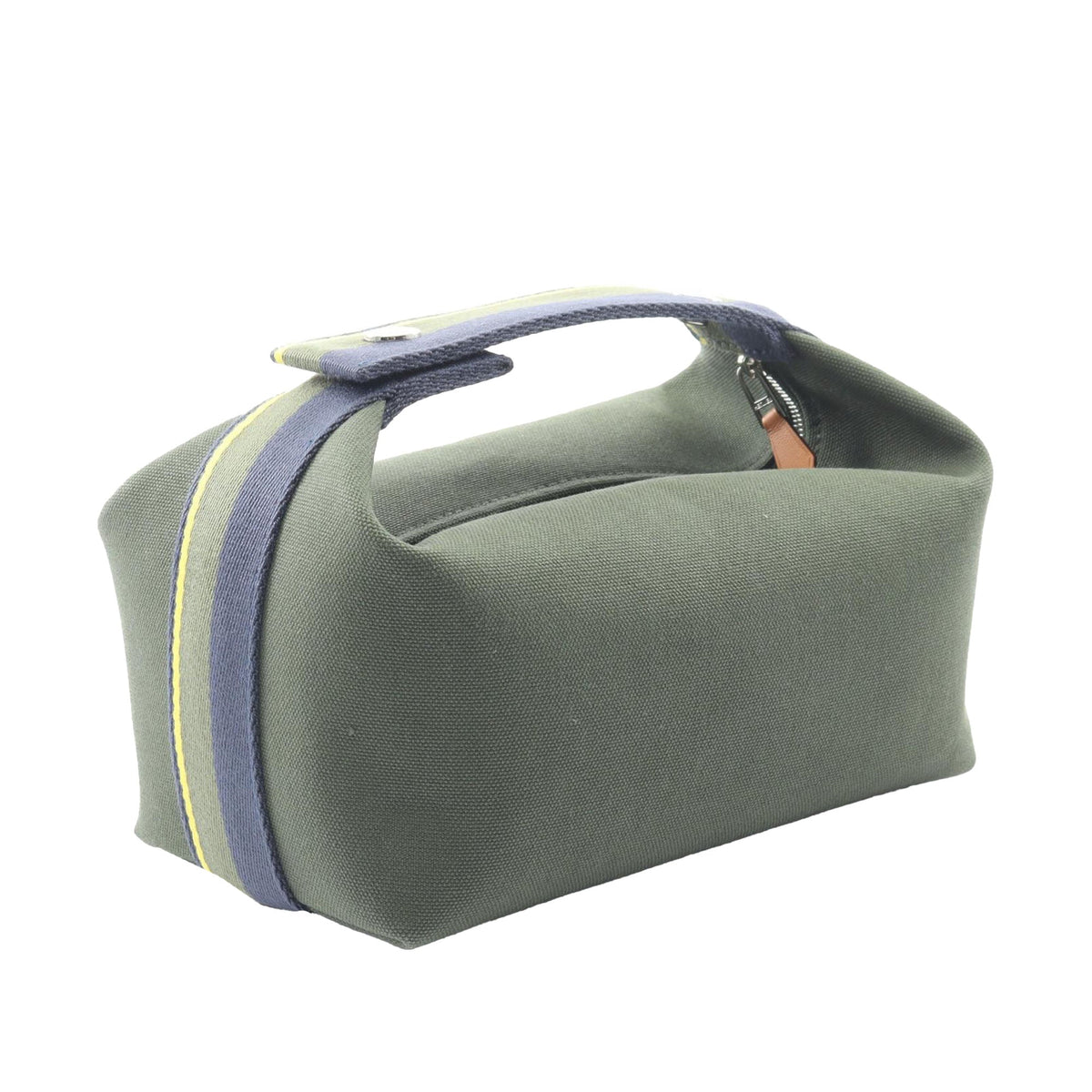 Hermès Small Toile Bride A Brac H Pavillon Case