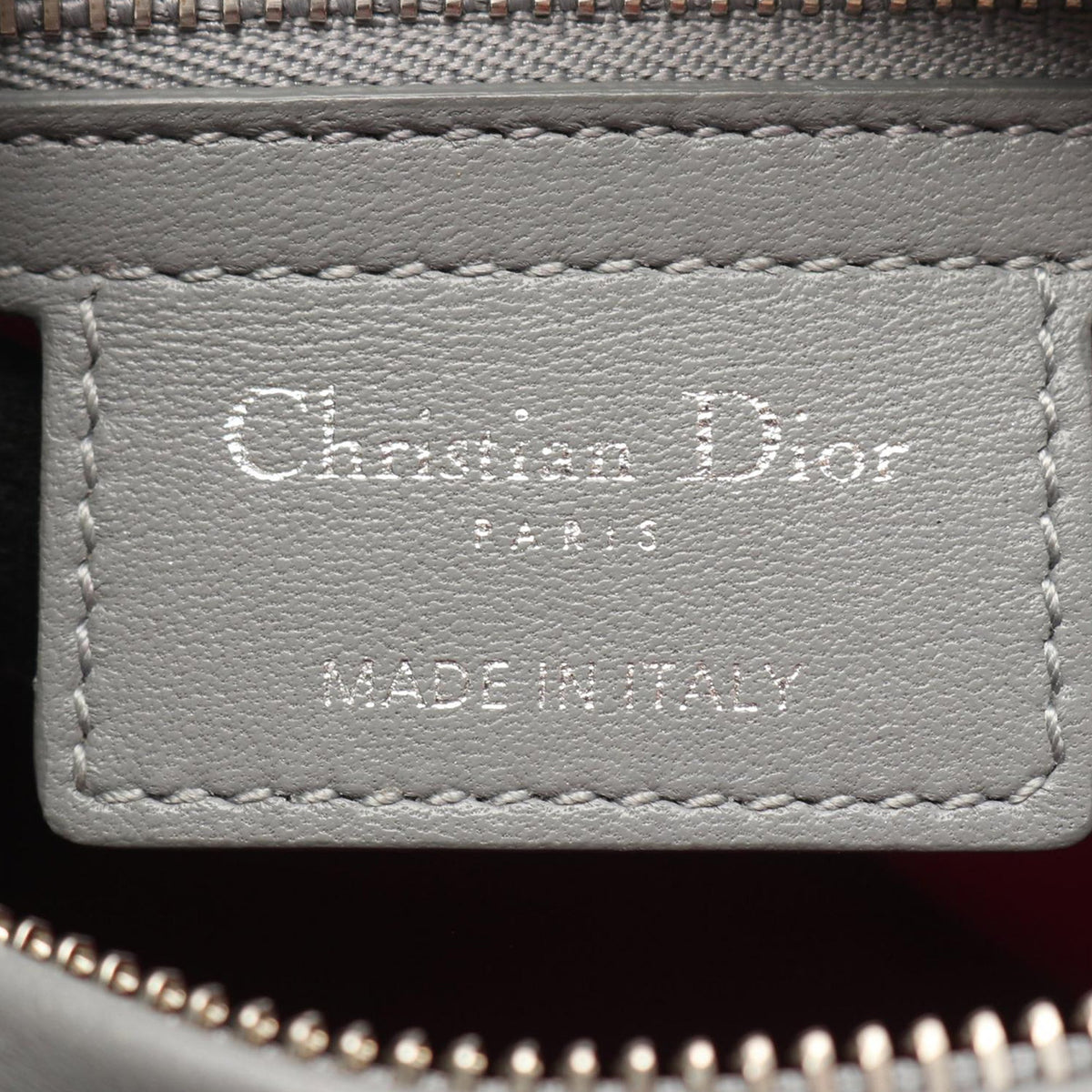 Dior Medium Lambskin Cannage Lady Dior