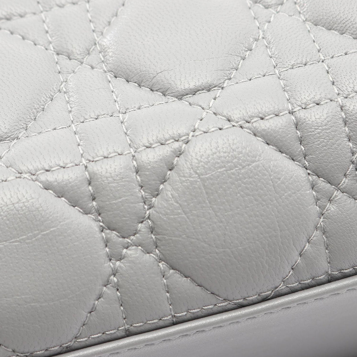 Dior Medium Lambskin Cannage Lady Dior