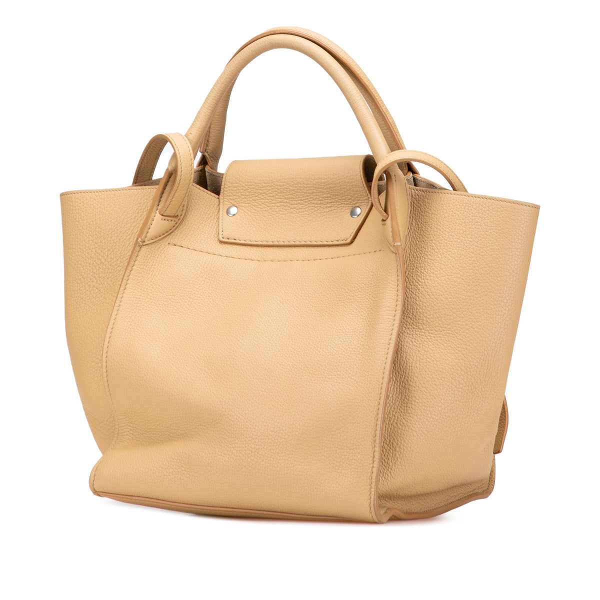 Celine Small Leather Big Bag — Brown