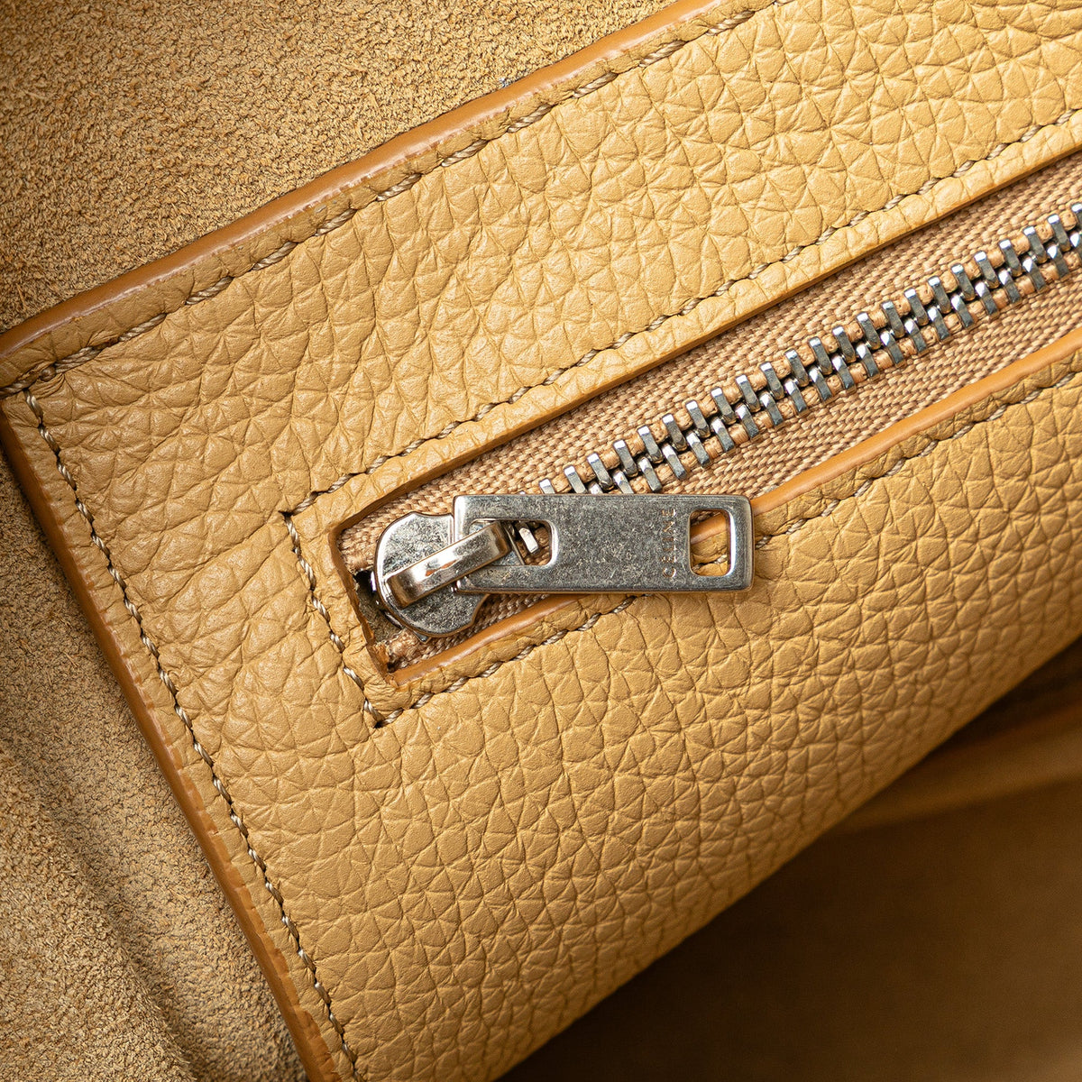Celine Small Leather Big Bag — Brown