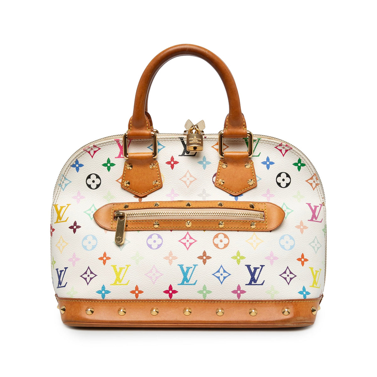 Louis Vuitton Monogram Multicolore Alma PM — White