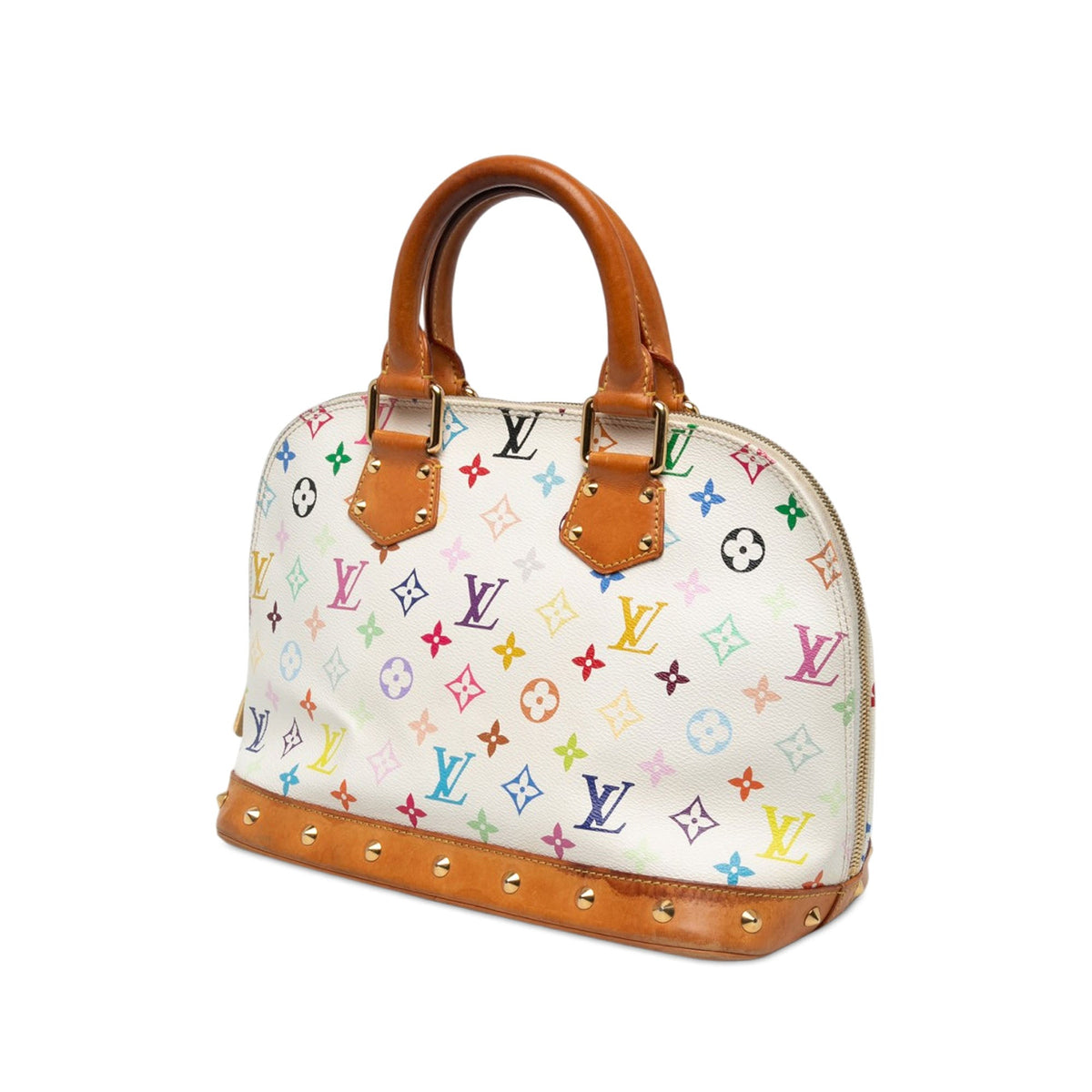 Louis Vuitton Monogram Multicolore Alma PM — White
