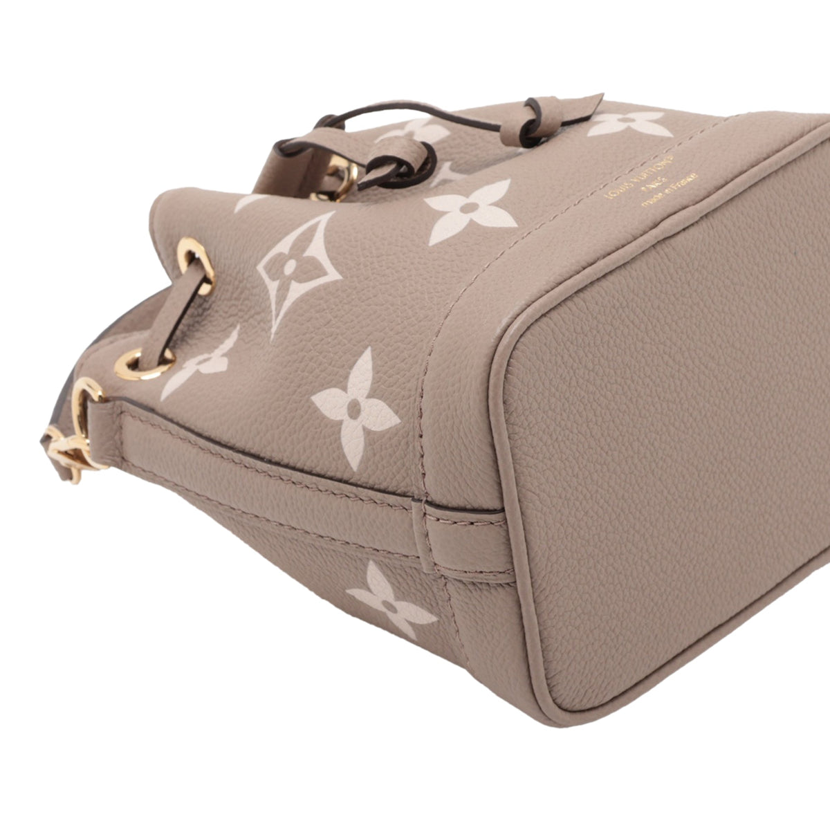 Louis Vuitton Bicolor Monogram Empreinte Nano Noe — Brown