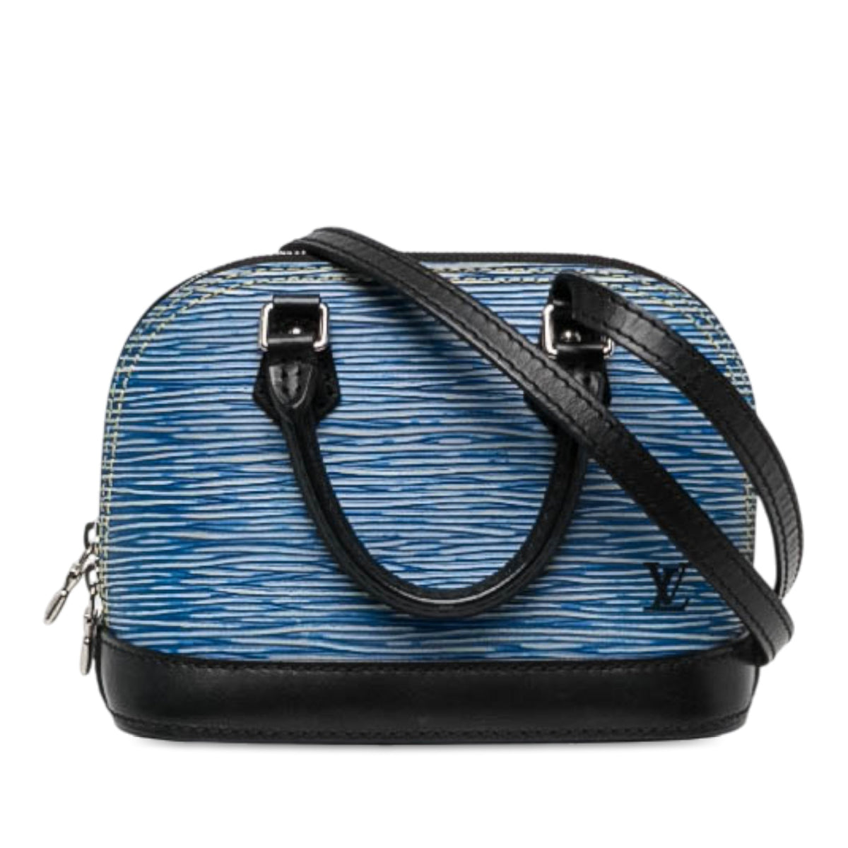 Louis Vuitton Epi Denim Nano Alma — Blue