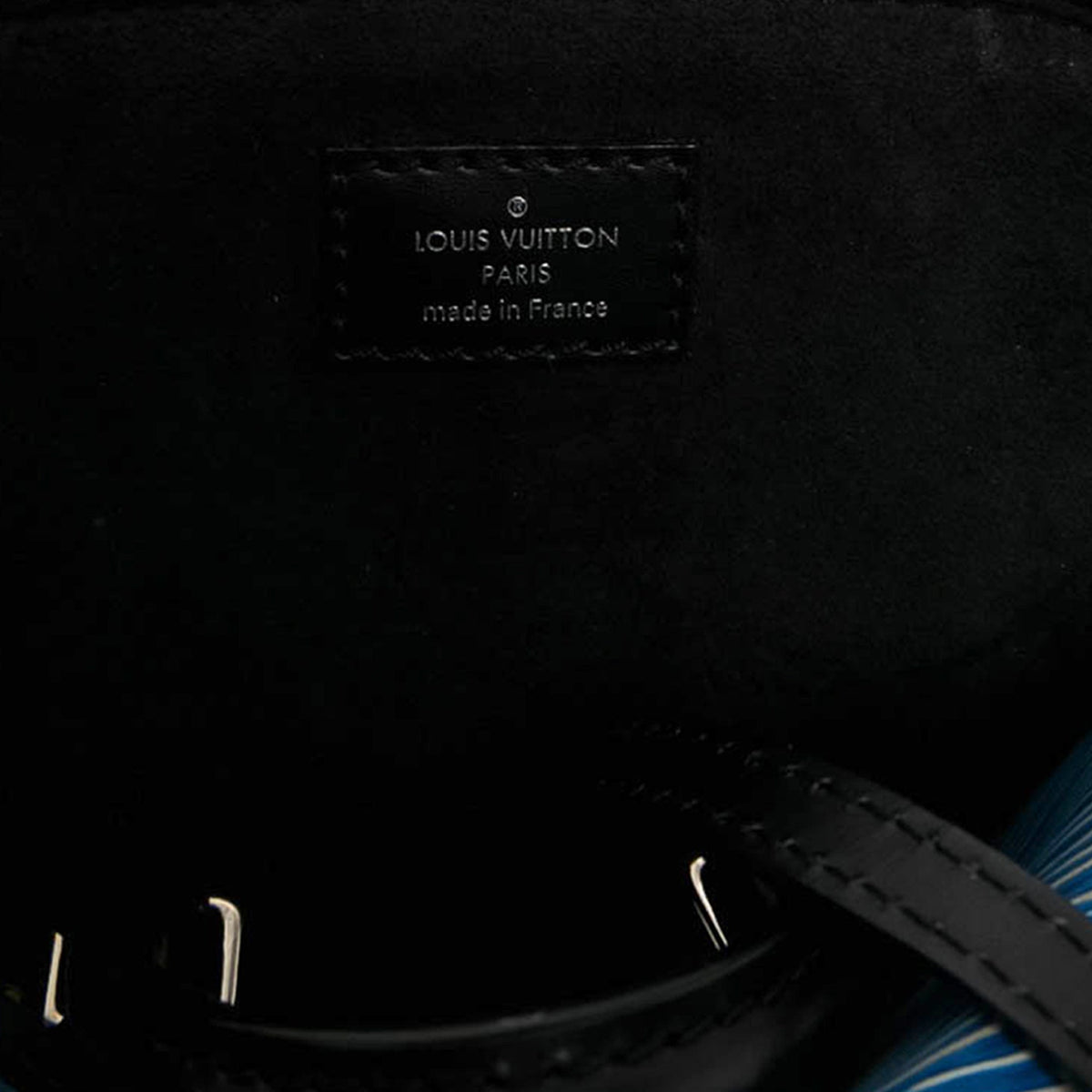 Louis Vuitton Epi Denim Nano Alma — Blue