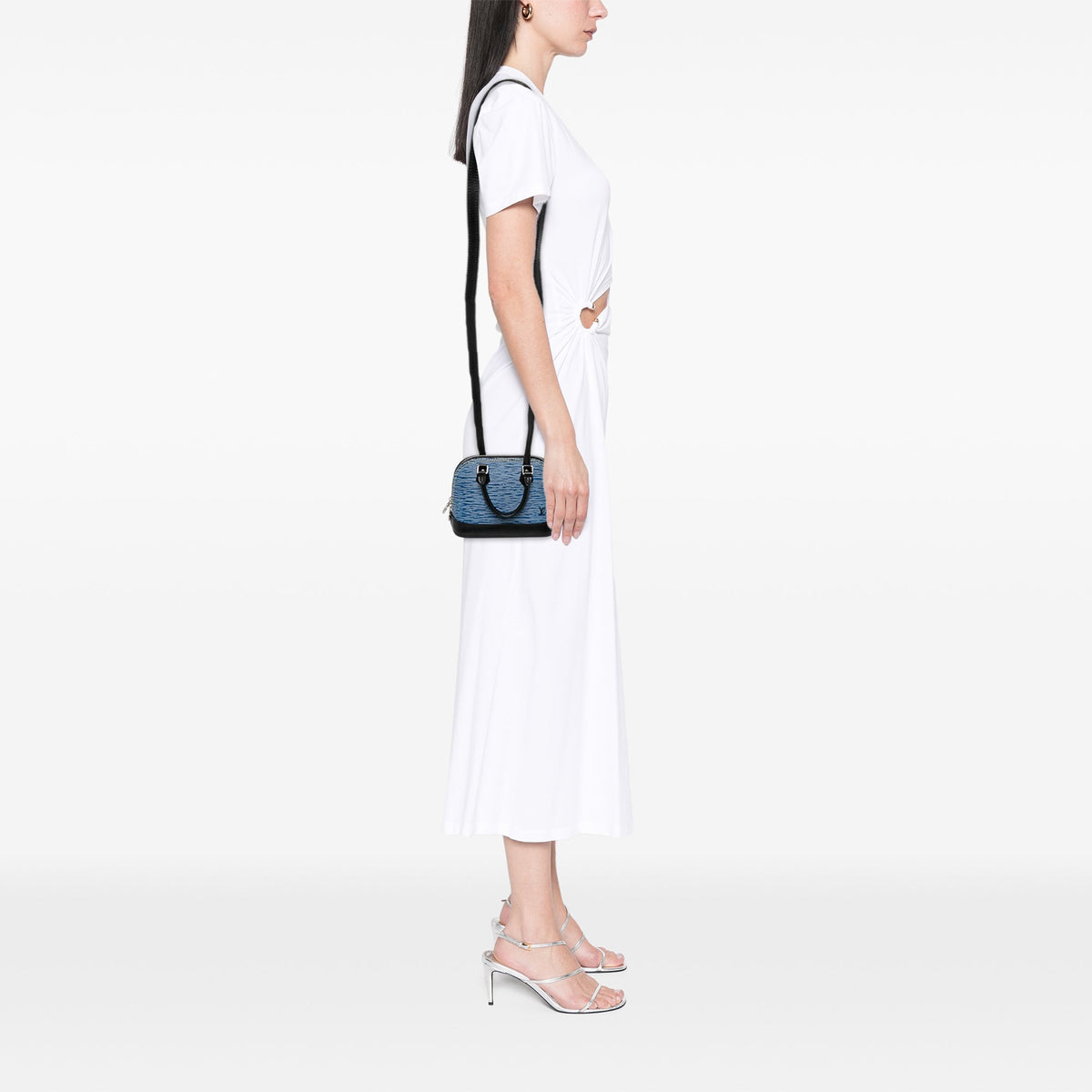 Louis Vuitton Epi Denim Nano Alma — Blue