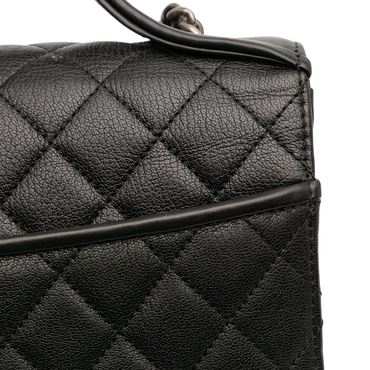 Chanel Medium Quilted Goatskin CC University Flap