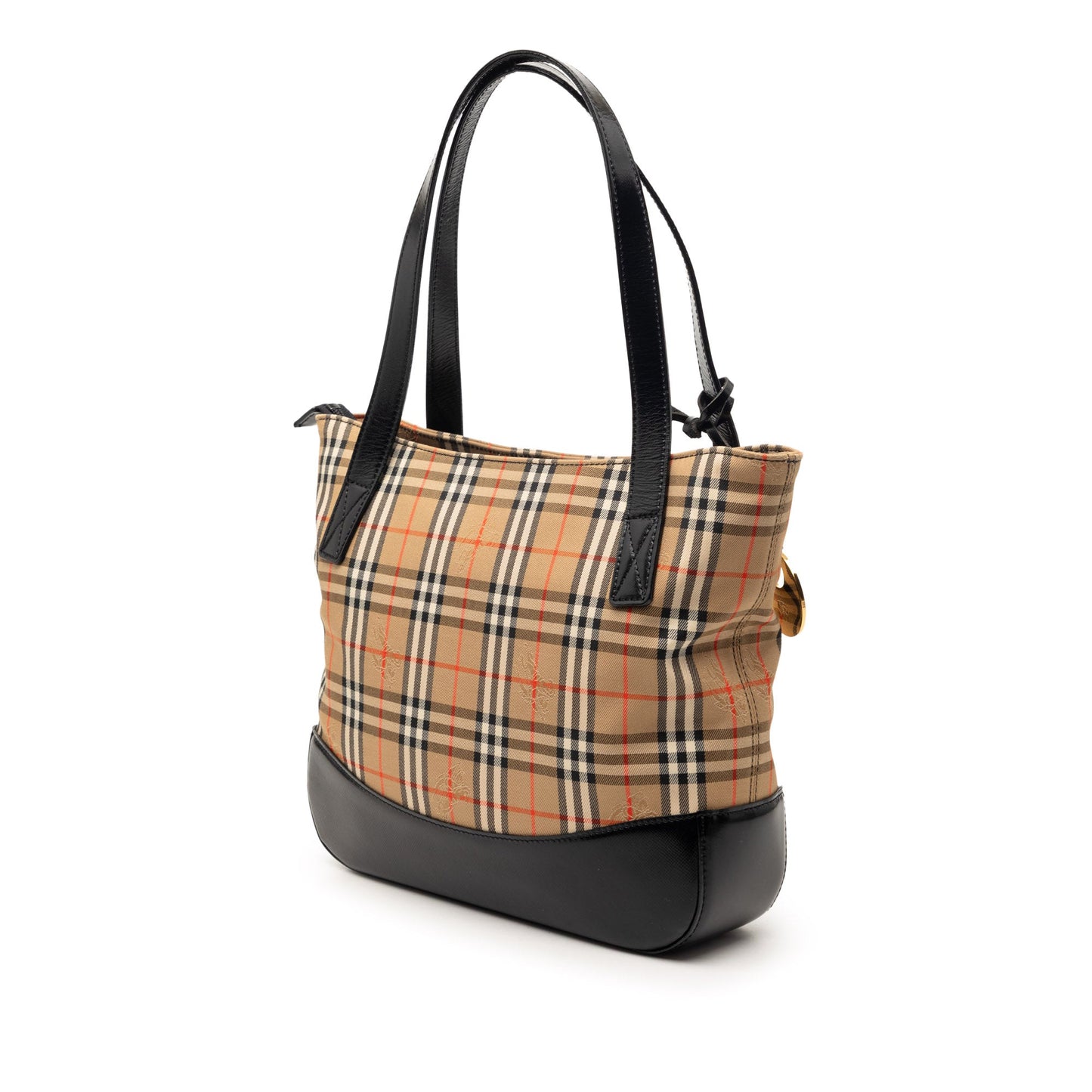 Burberry Haymarket Check Canvas Tote