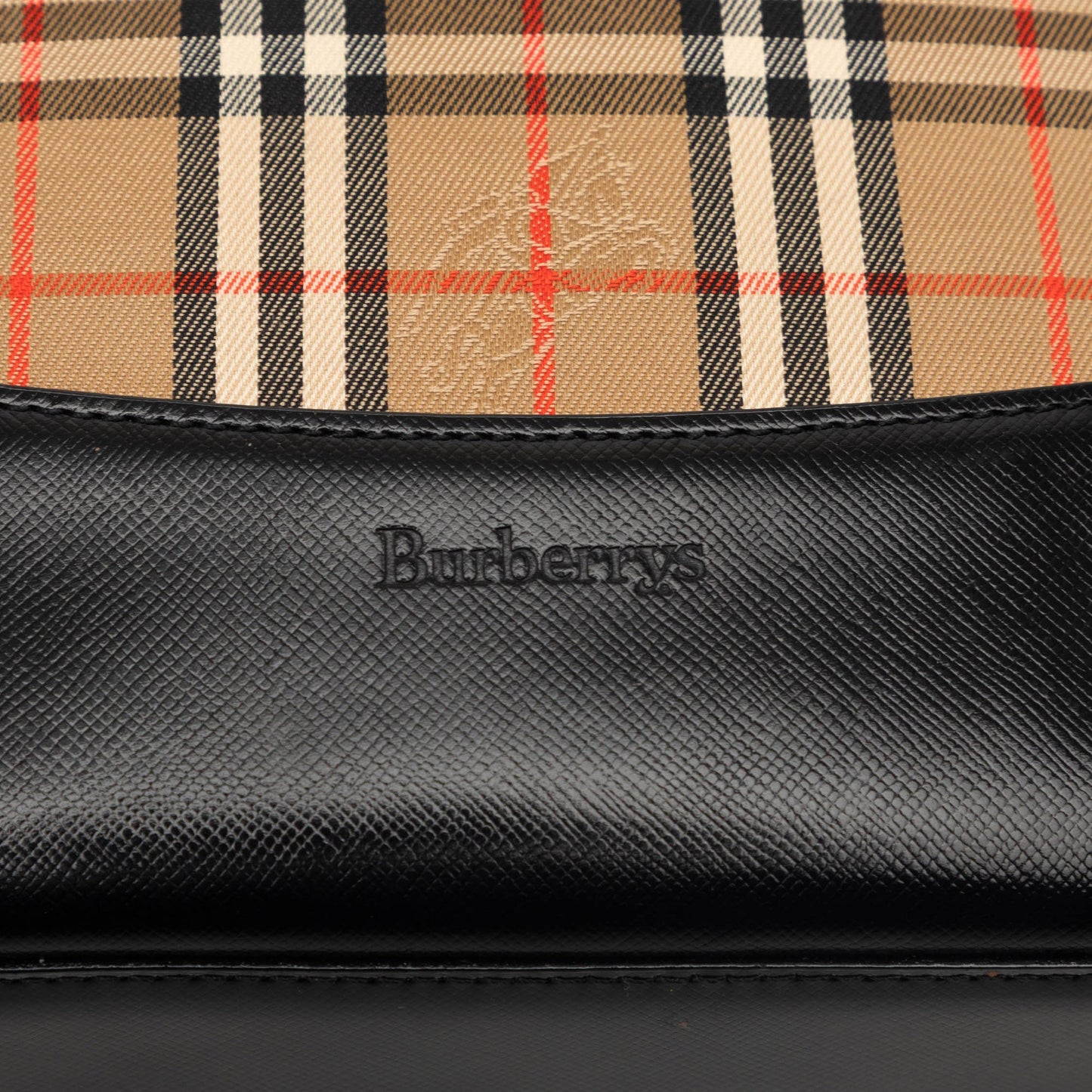Burberry Haymarket Check Canvas Tote