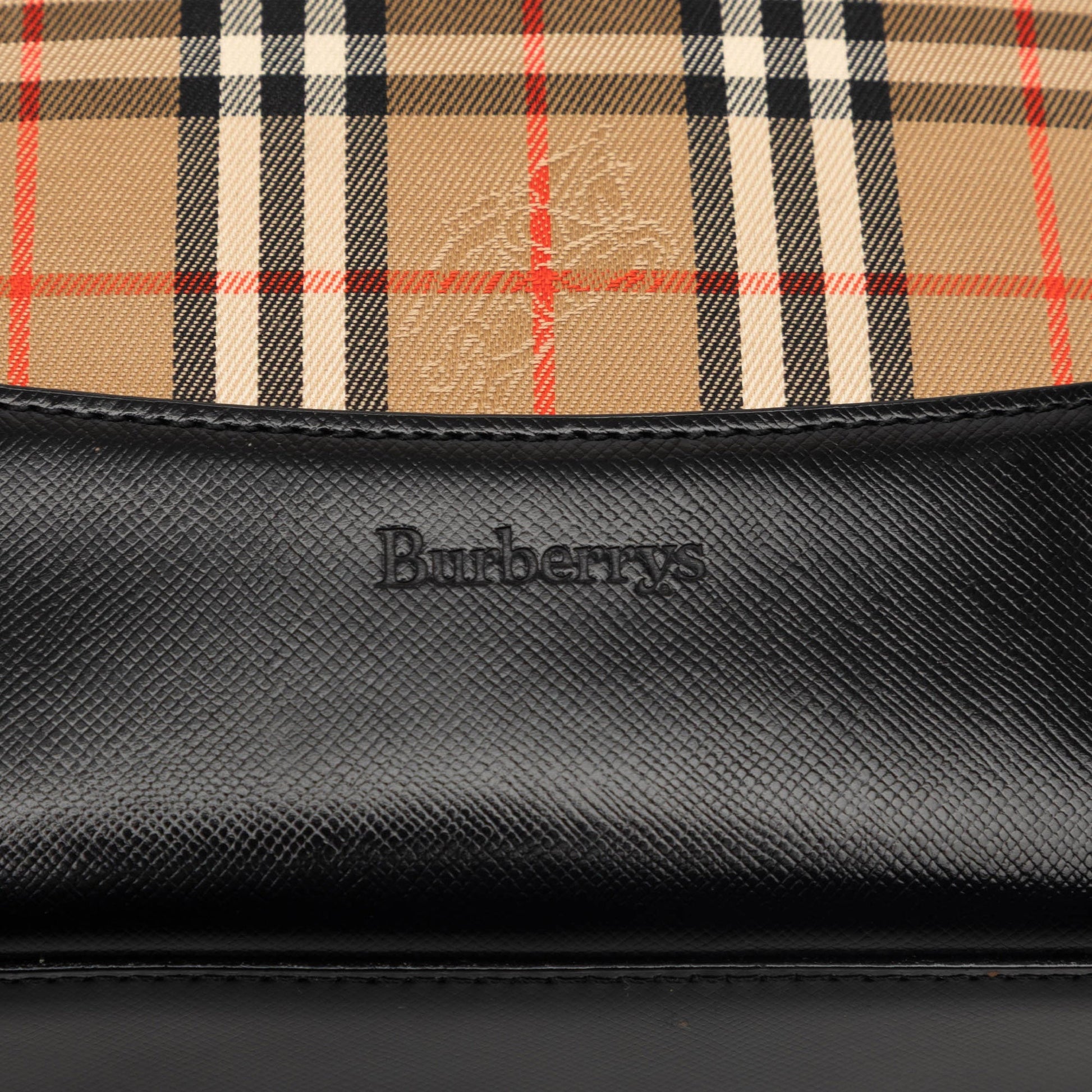 Burberry Haymarket Check Canvas Tote