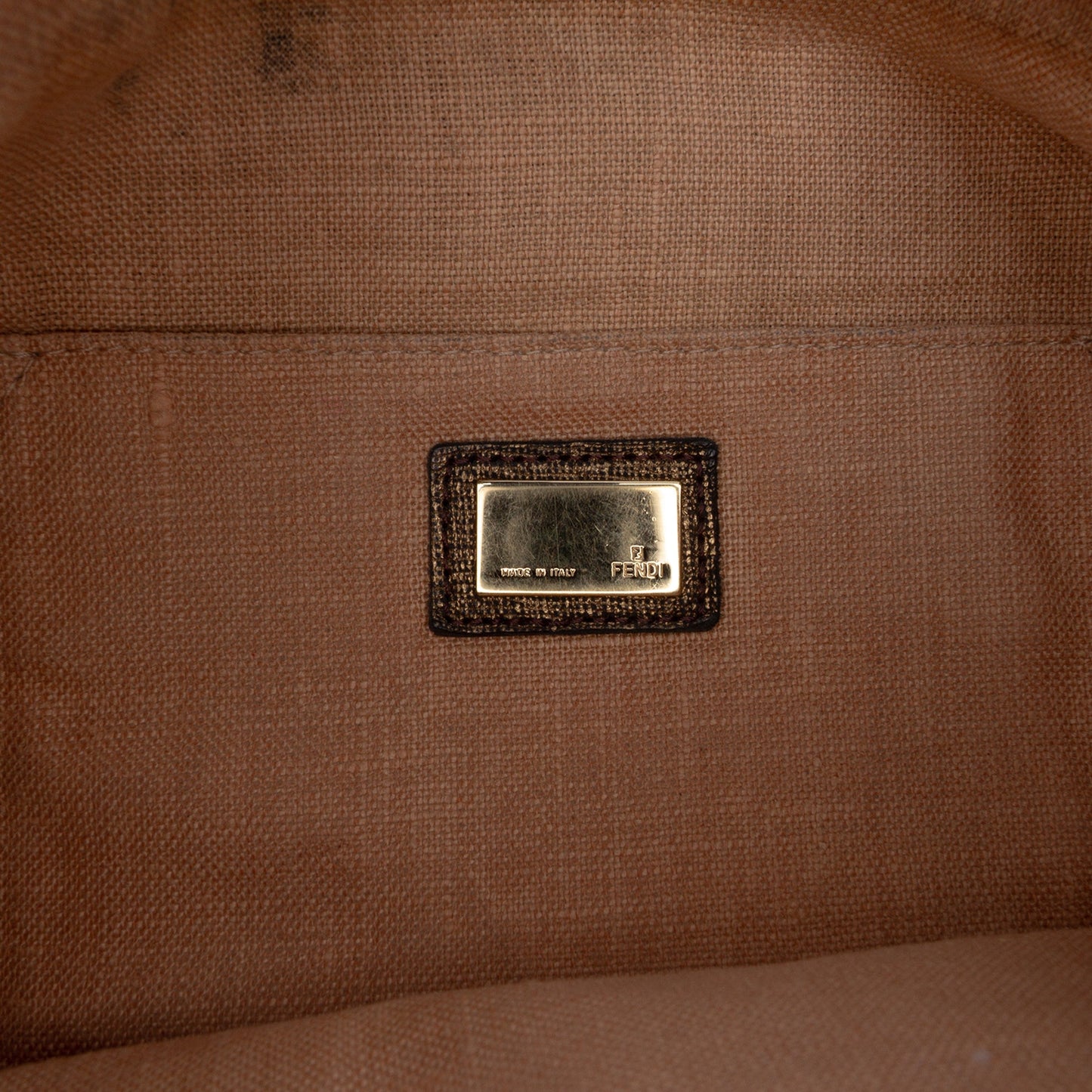 Fendi Zucca Canvas Spy Hobo
