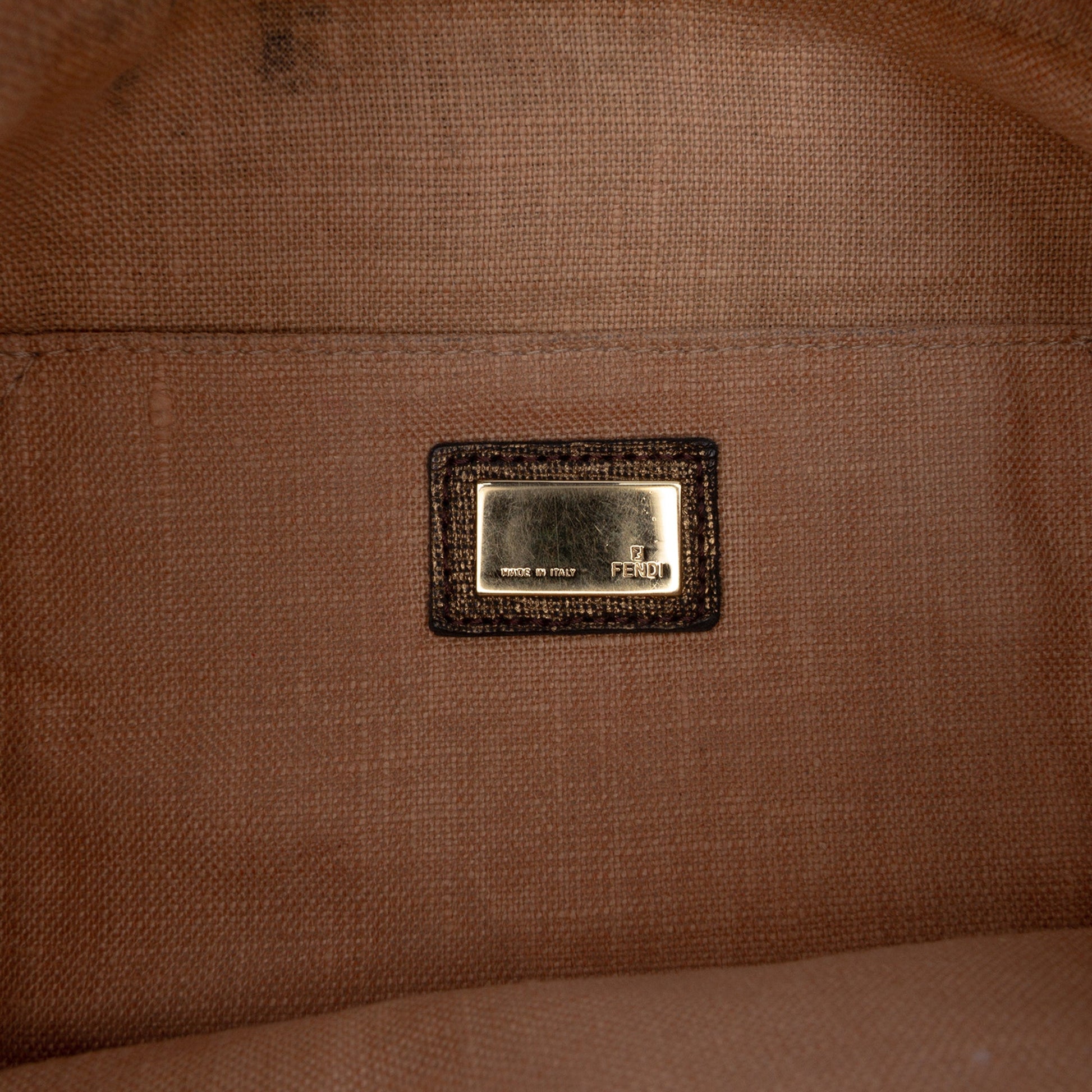 Fendi Zucca Canvas Spy Hobo