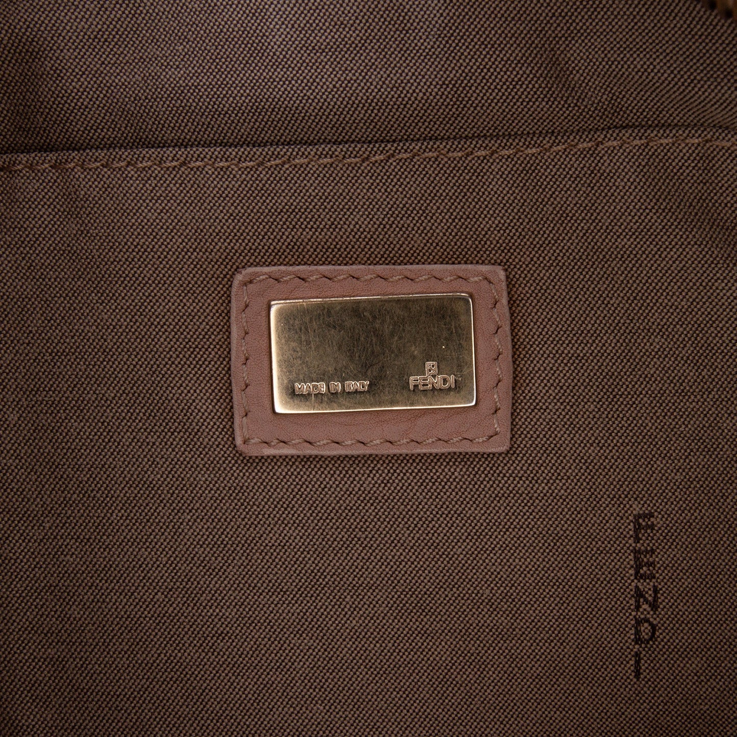 Fendi Canvas Zucca Crossbody