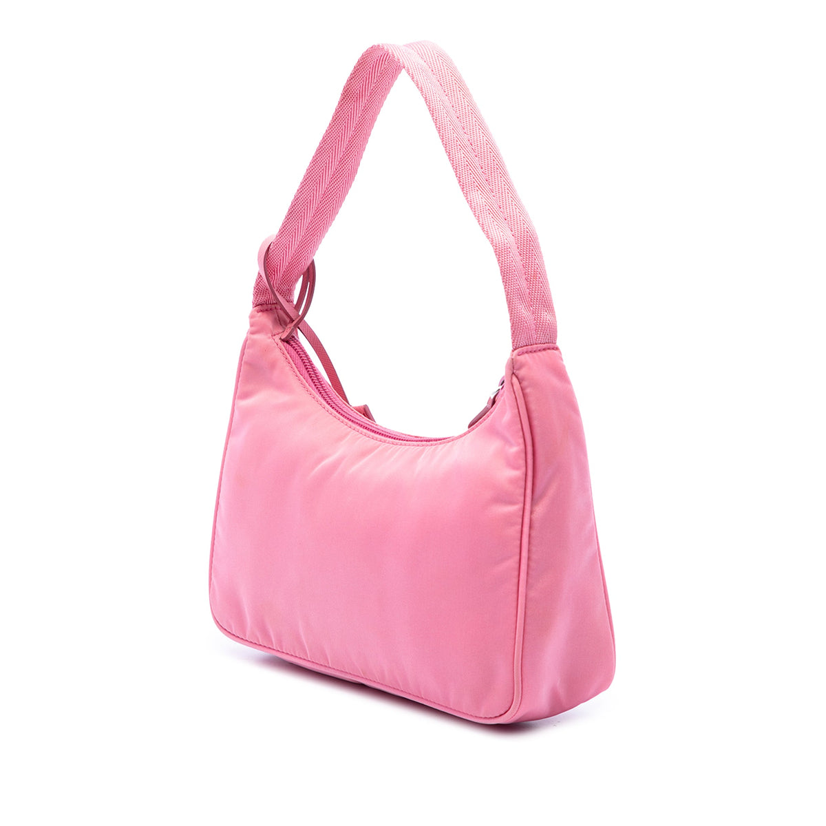 Prada Mini Tessuto Re Edition 2000 Shoulder Bag — Pink