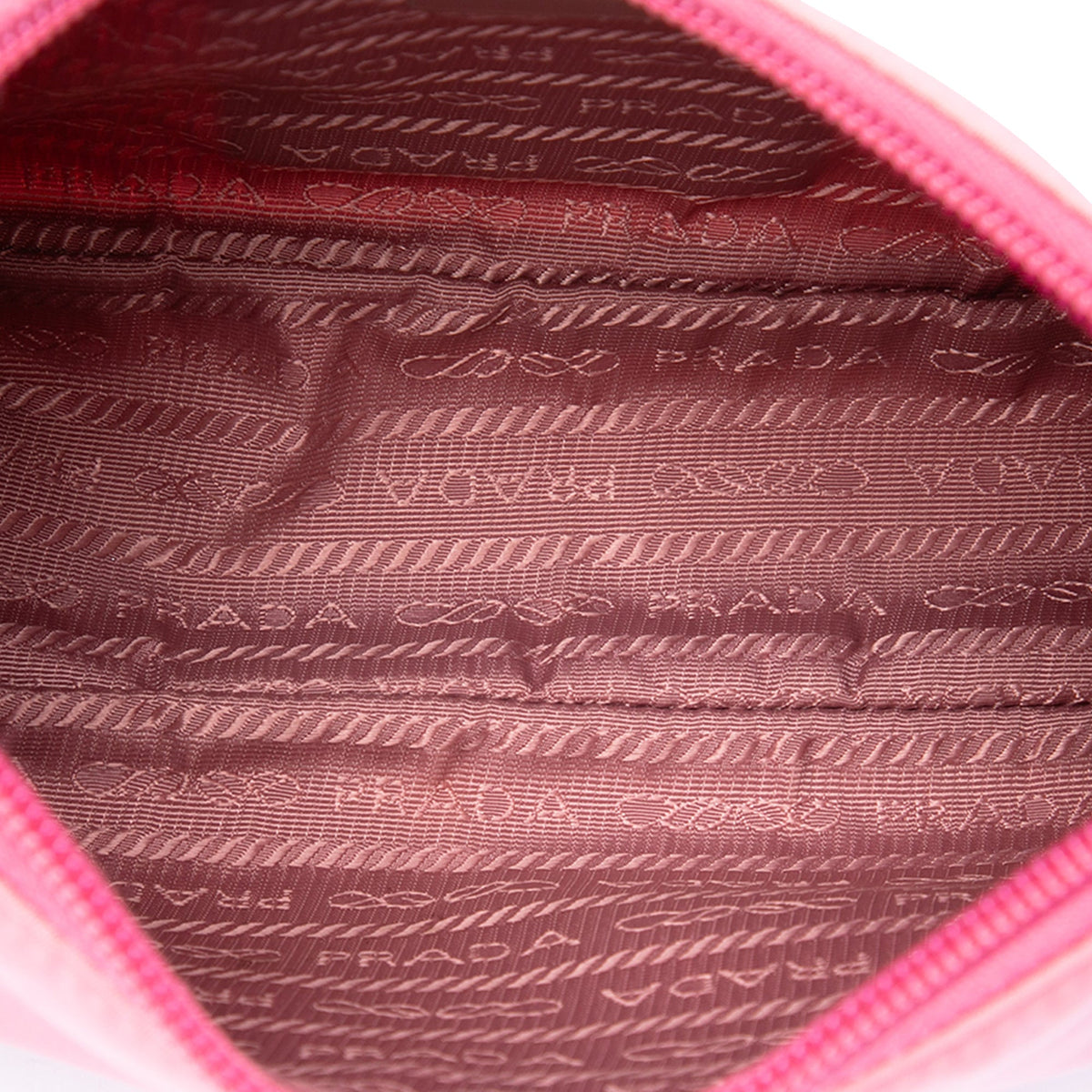 Prada Mini Tessuto Re Edition 2000 Shoulder Bag — Pink