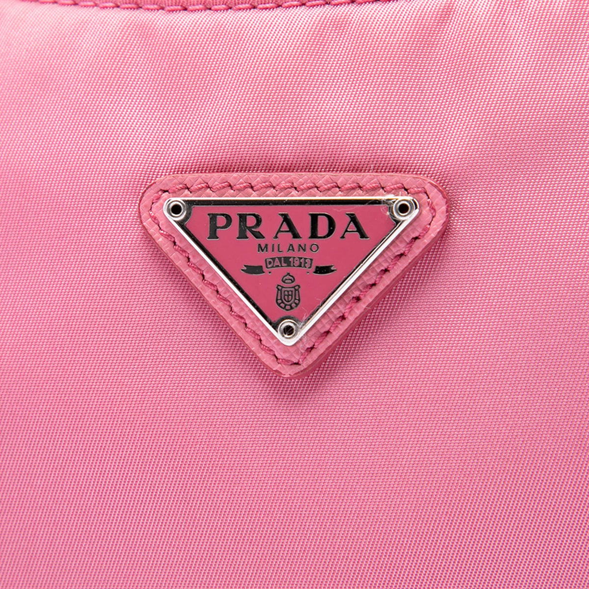 Prada Mini Tessuto Re Edition 2000 Shoulder Bag — Pink