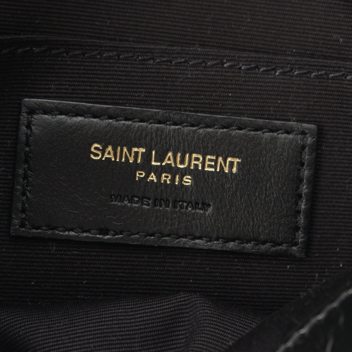 Saint Laurent Mini Crinkled Calfskin Niki