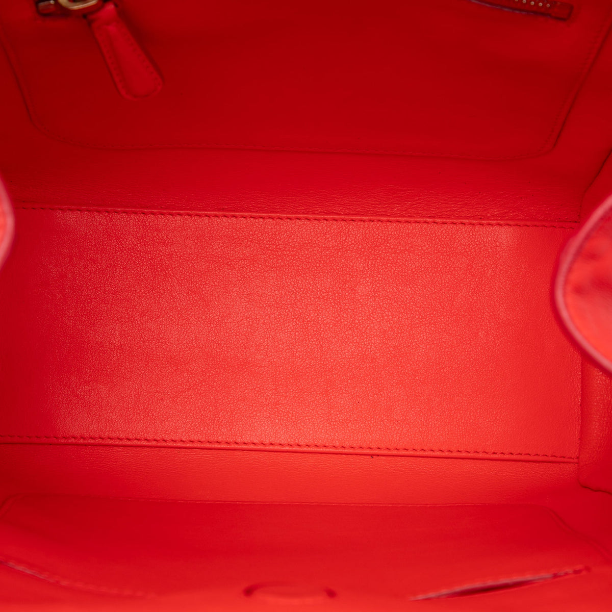 Dior Small Smooth Calfskin Diorbar Tote — Red