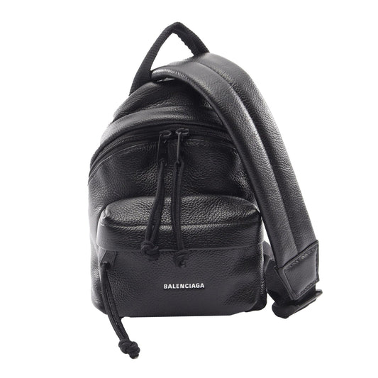 Balenciaga Mini Leather Oversized Backpack Crossbody