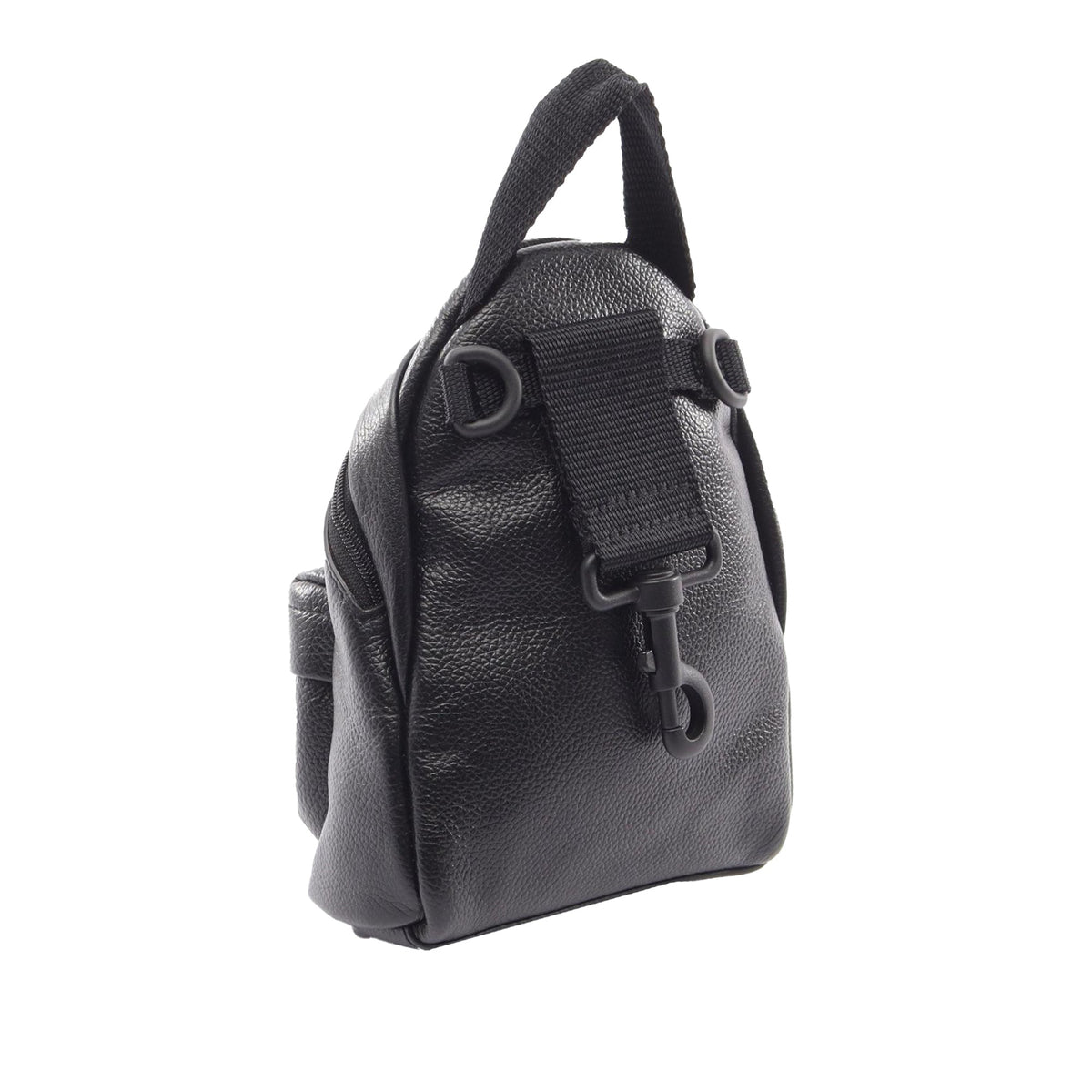 Balenciaga Mini Leather Oversized Backpack Crossbody
