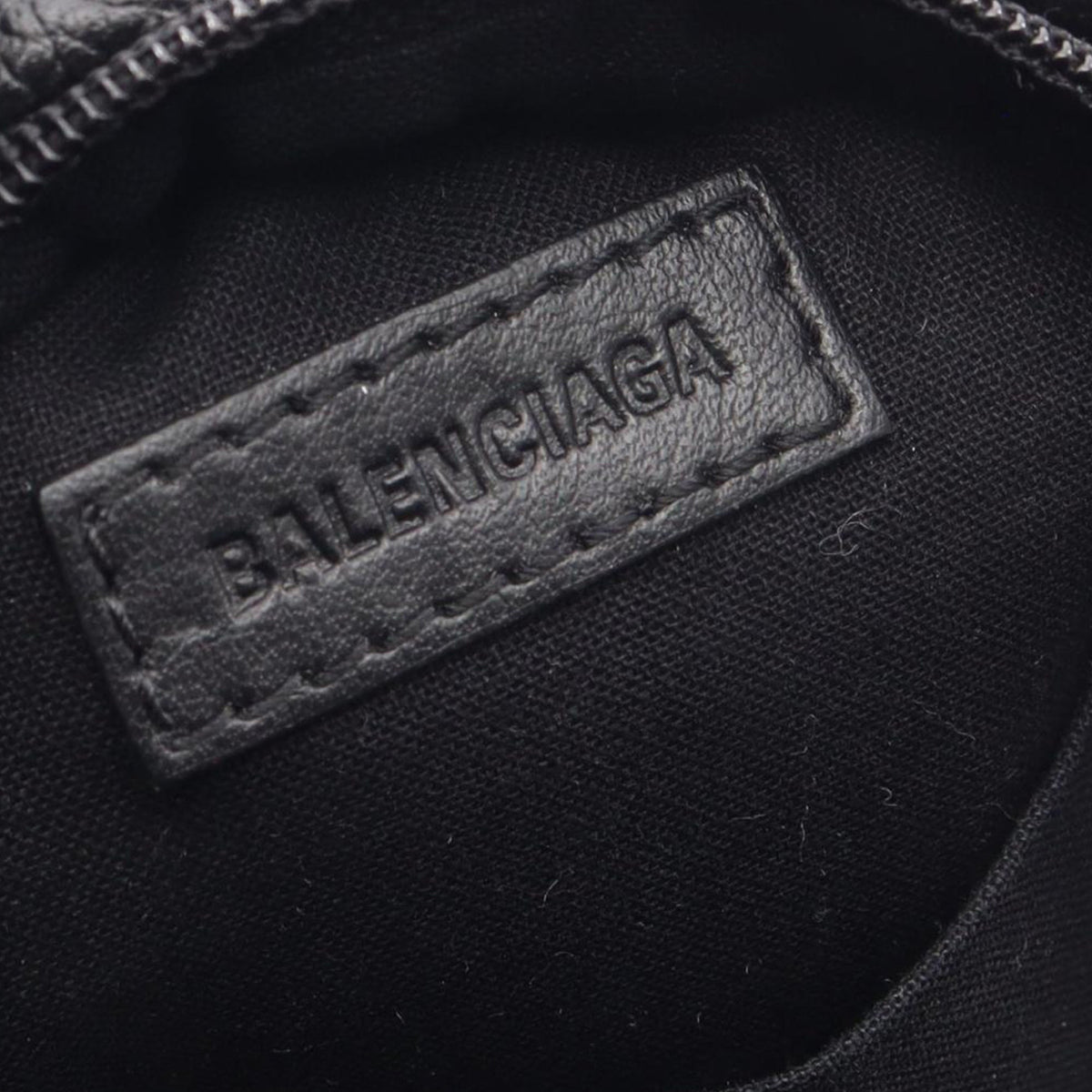 Balenciaga Mini Leather Oversized Backpack Crossbody