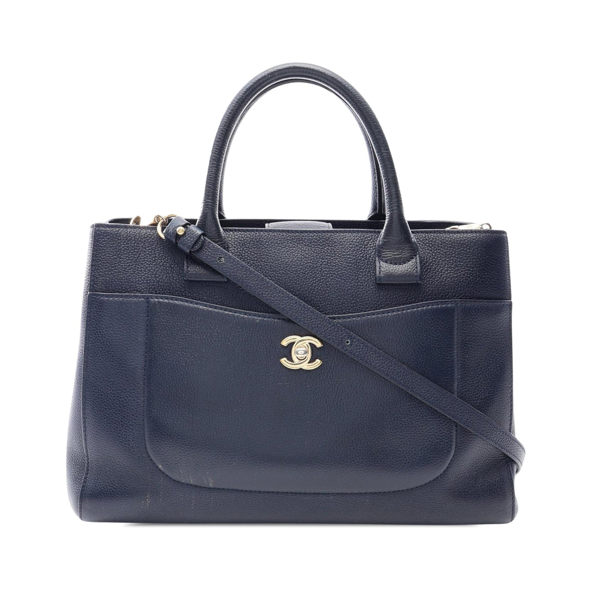 Chanel Small Grained Calfskin Neo Executive Shopper Tote