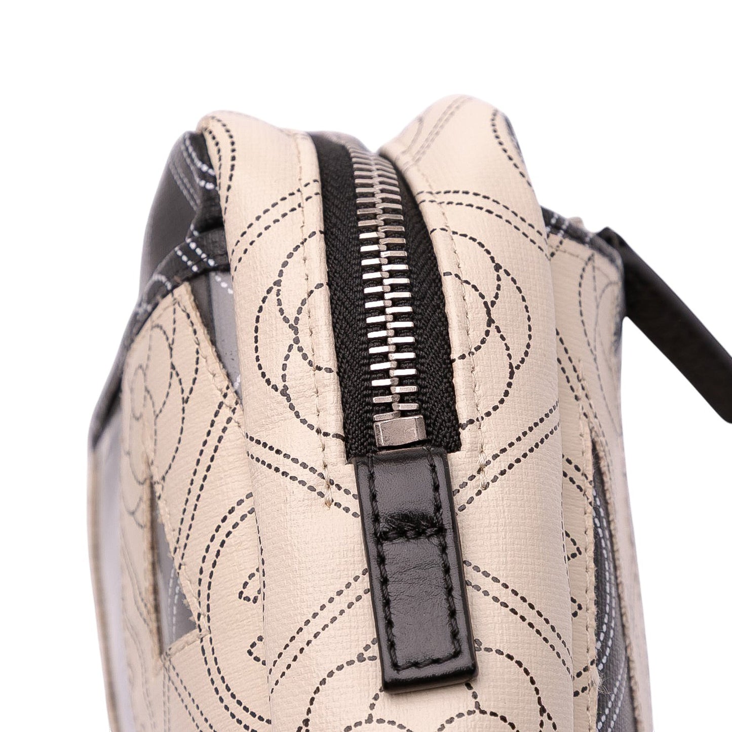 Chanel Coated Canvas Camellia Logo Camera Bag