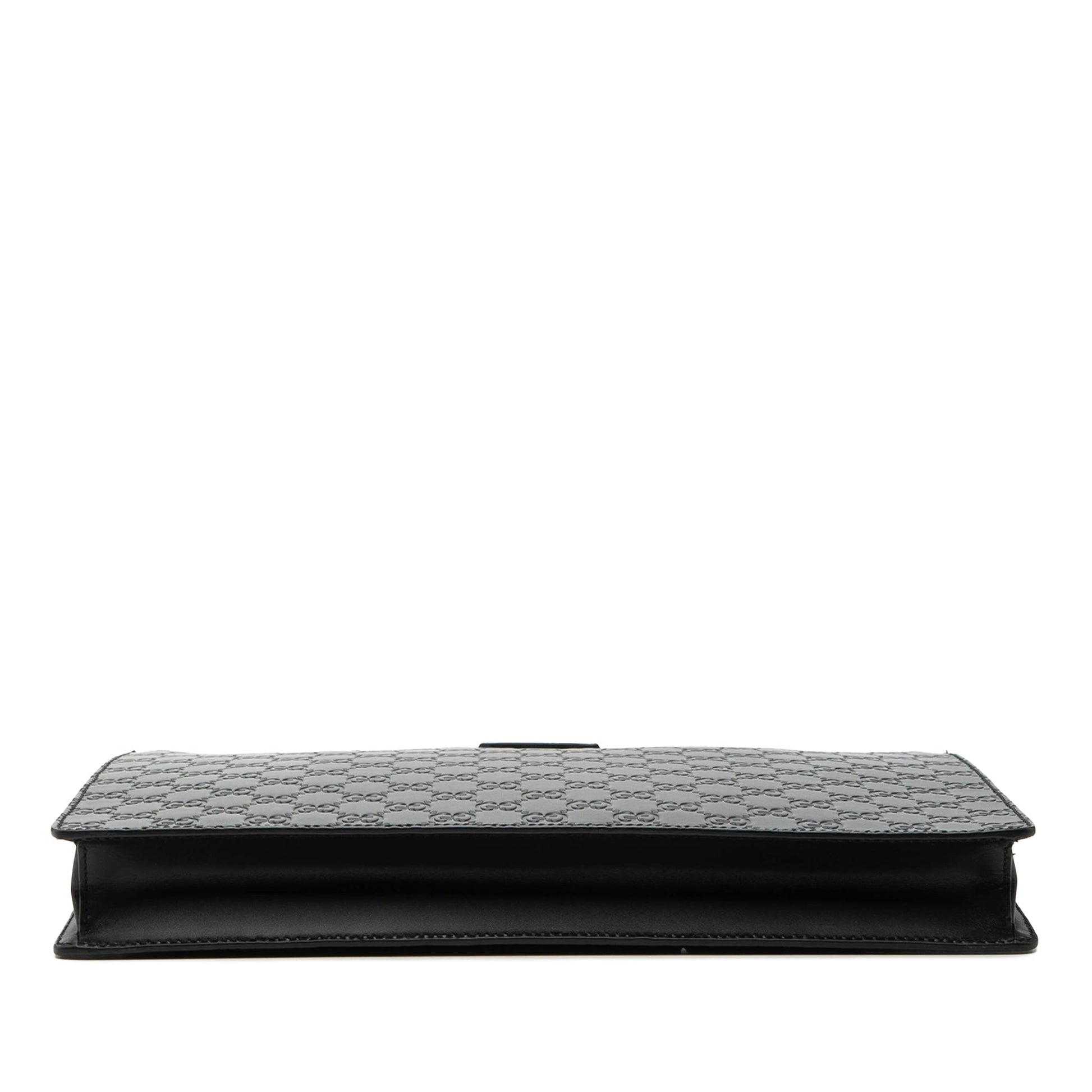 Gucci Guccissima Zip Messenger Bag