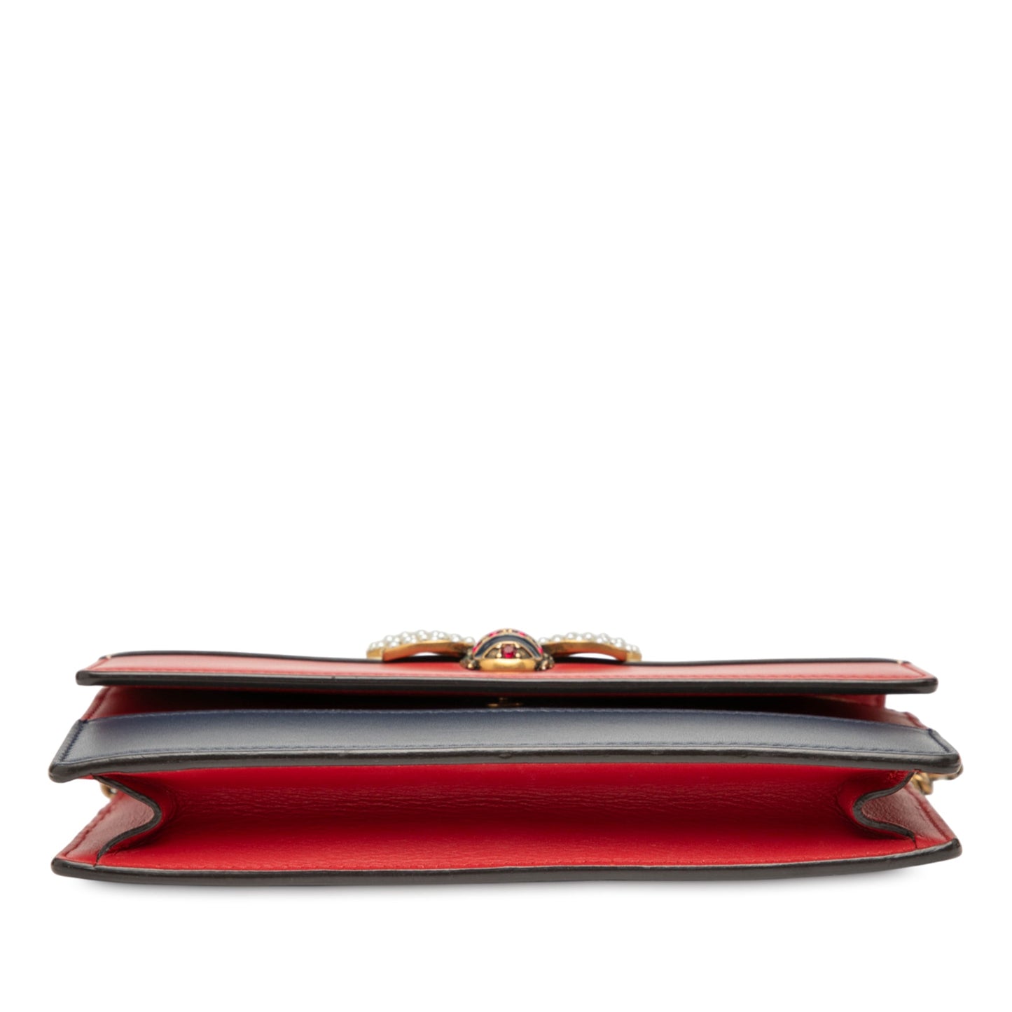 Gucci Calfskin Queen Margaret Wallet on Chain