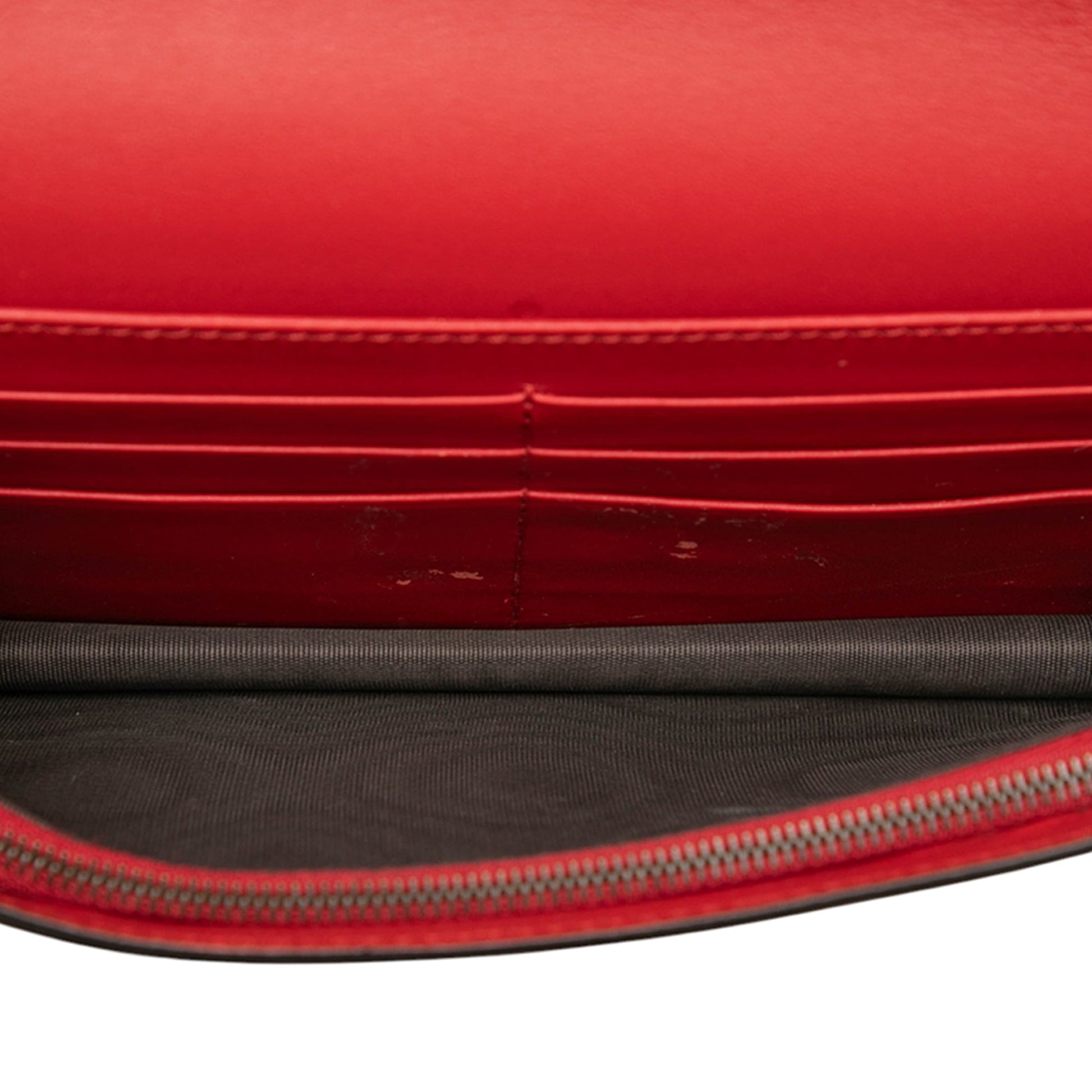 Gucci Calfskin Queen Margaret Wallet on Chain