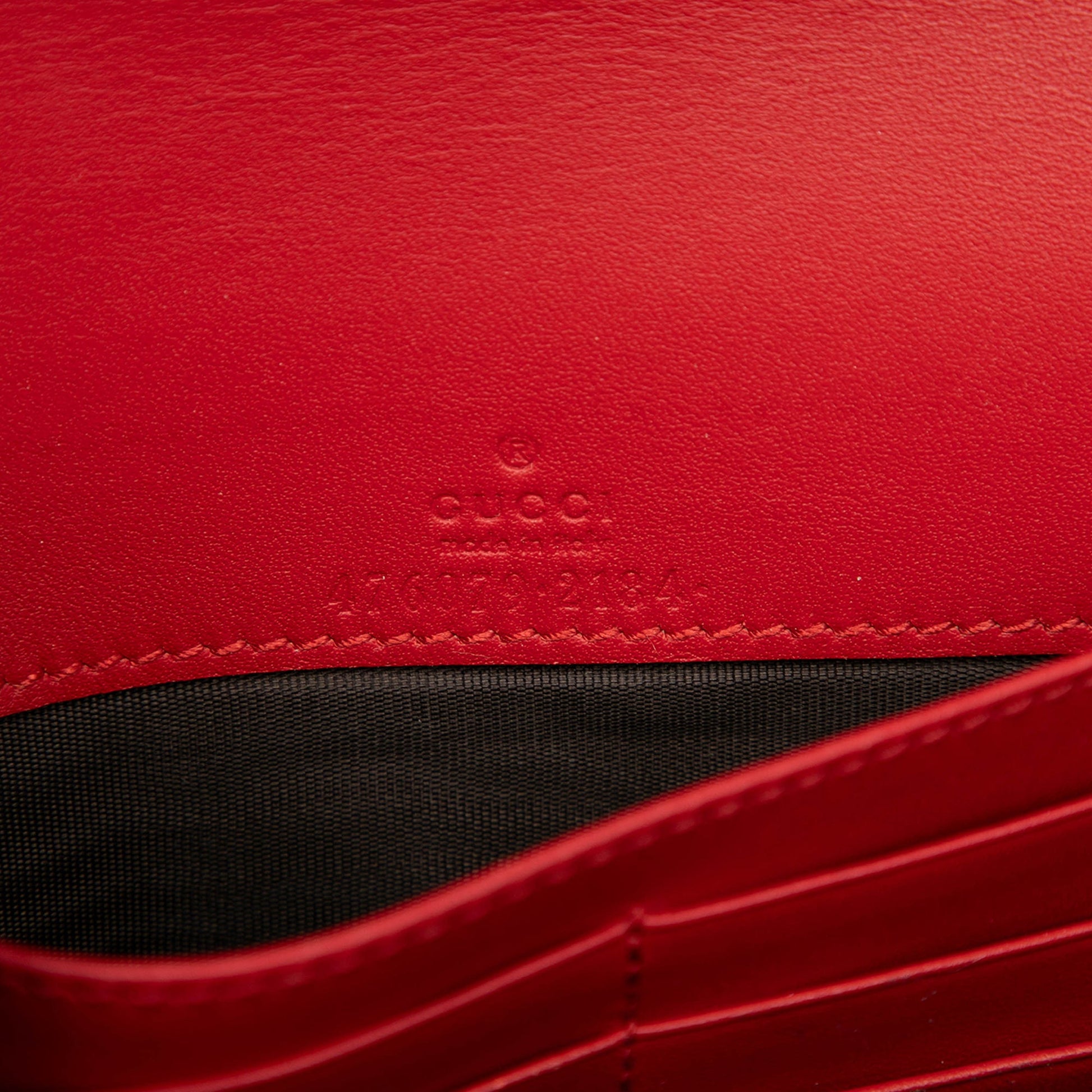Gucci Calfskin Queen Margaret Wallet on Chain