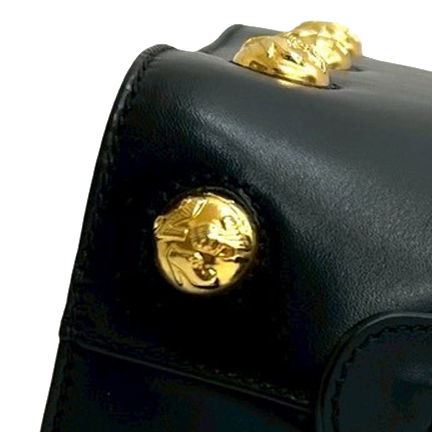 Ferragamo Mini Studded Leather Satchel