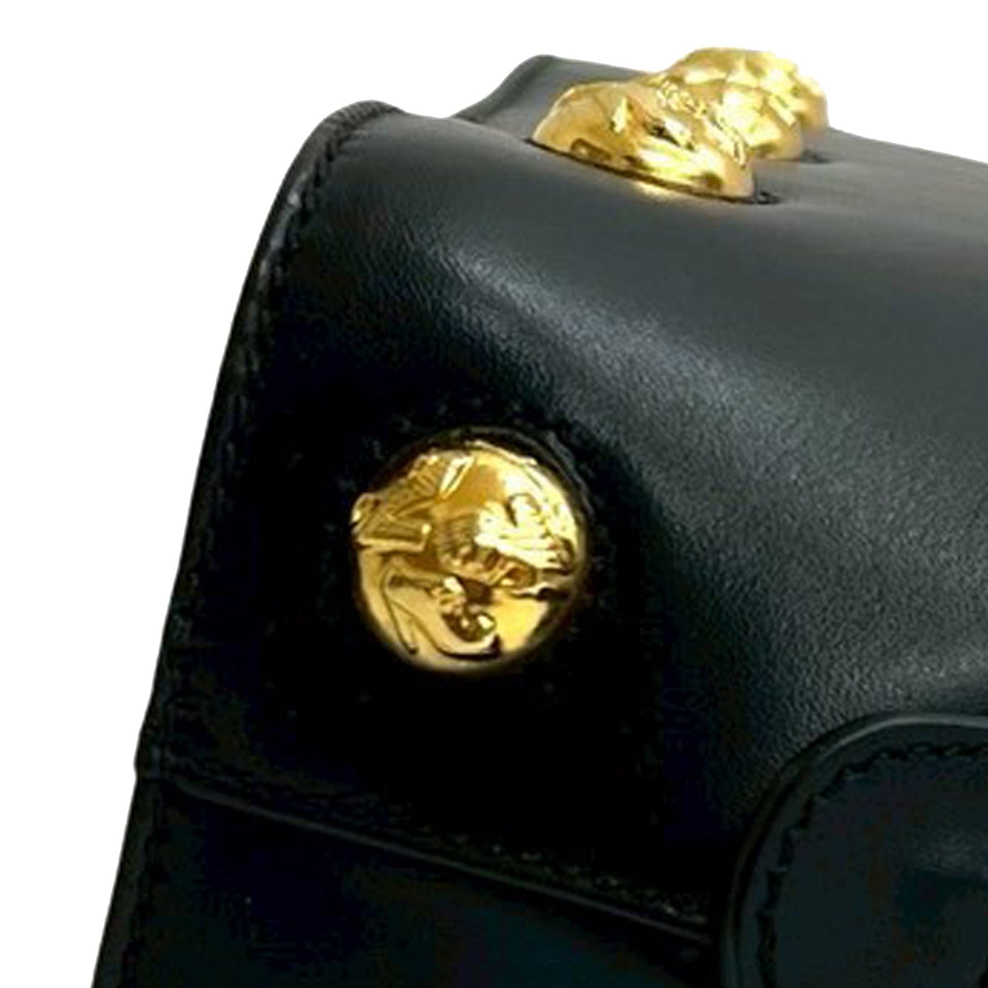 Ferragamo Mini Studded Leather Satchel