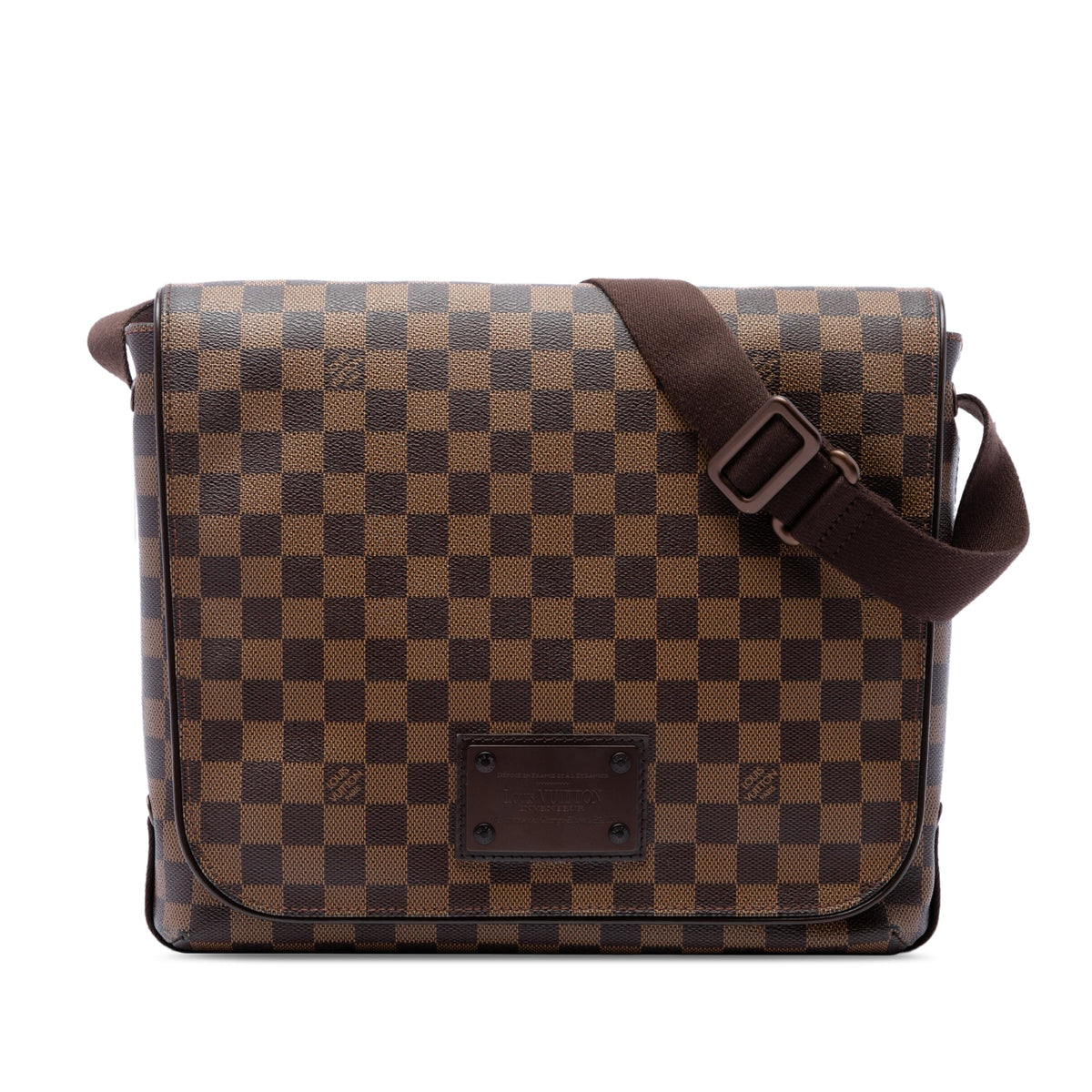 Louis Vuitton Damier Ebene Brooklyn MM — Brown