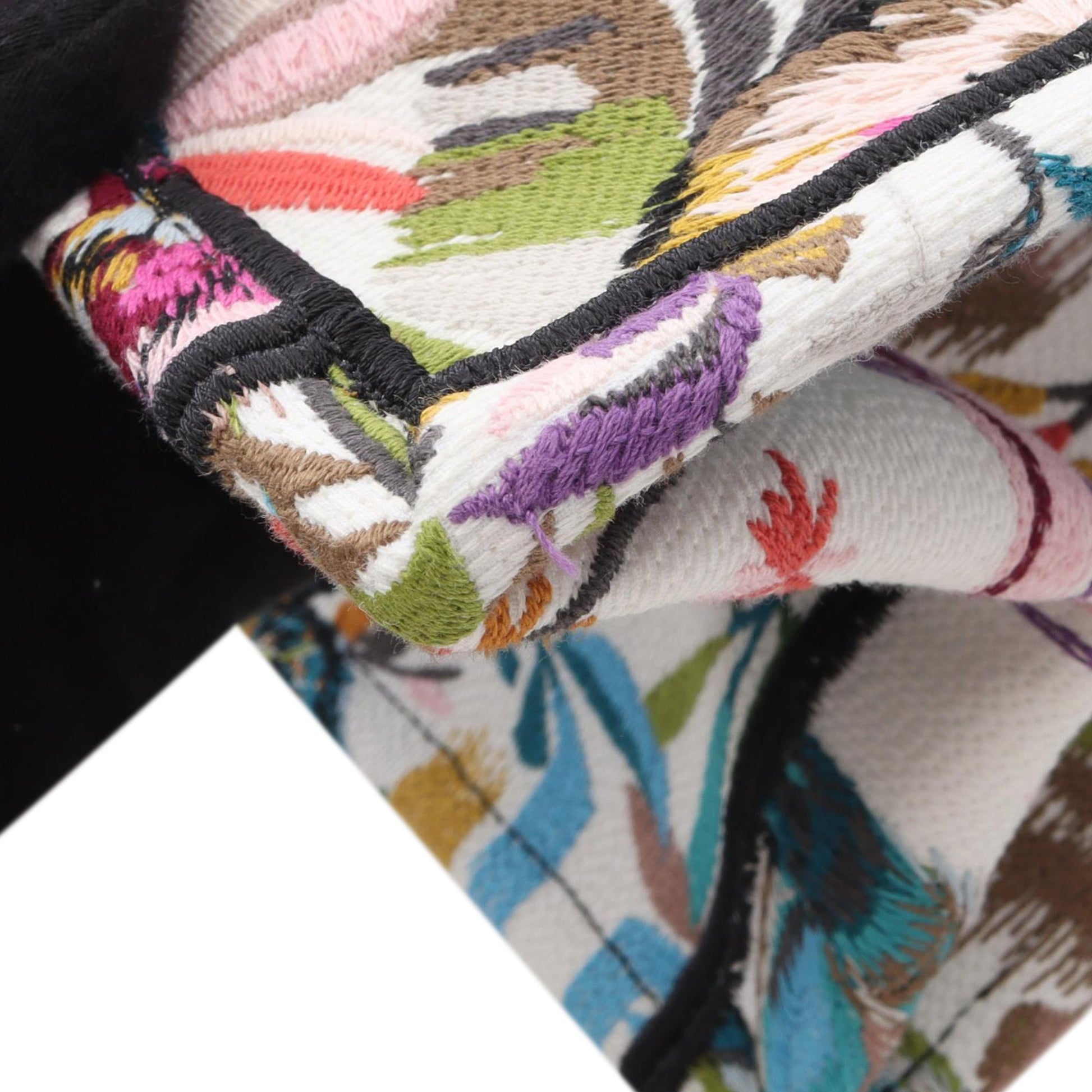 Dior Medium Embroidered Canvas Book Tote