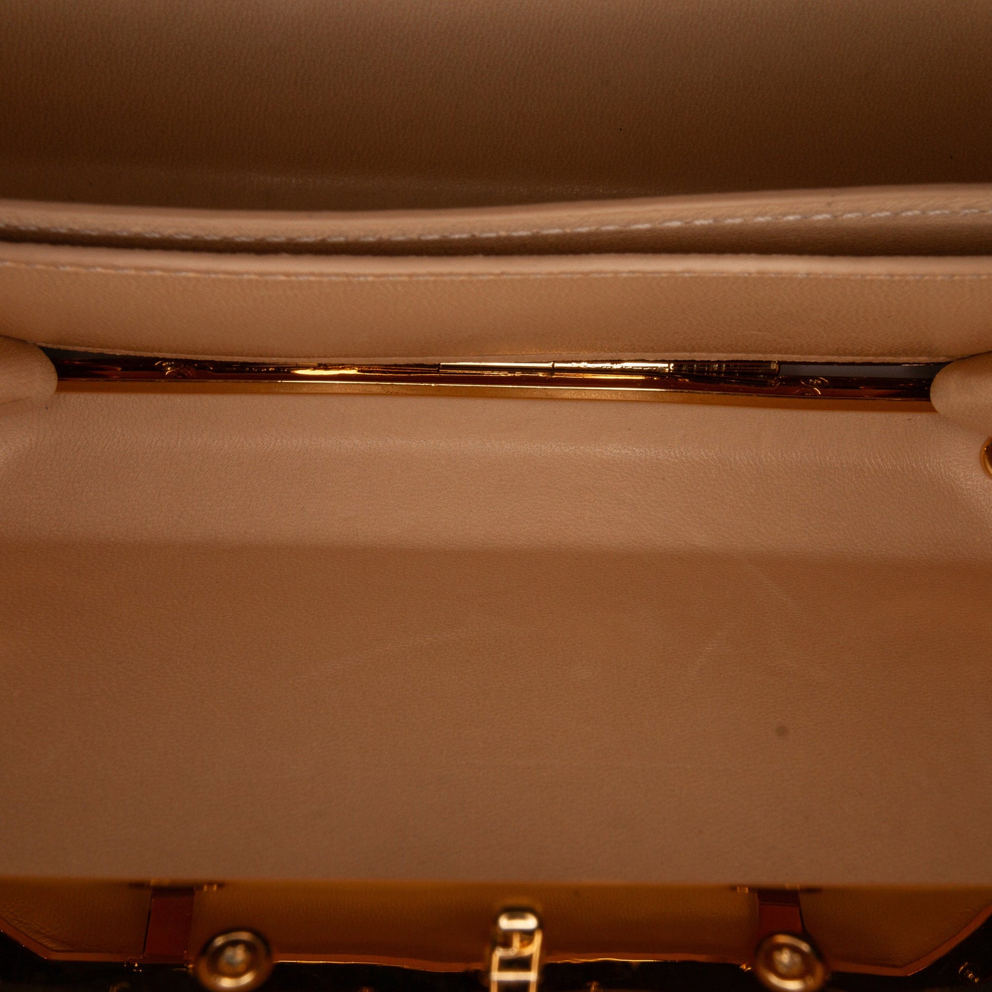 Louis Vuitton Minaudiere Shell Clutch