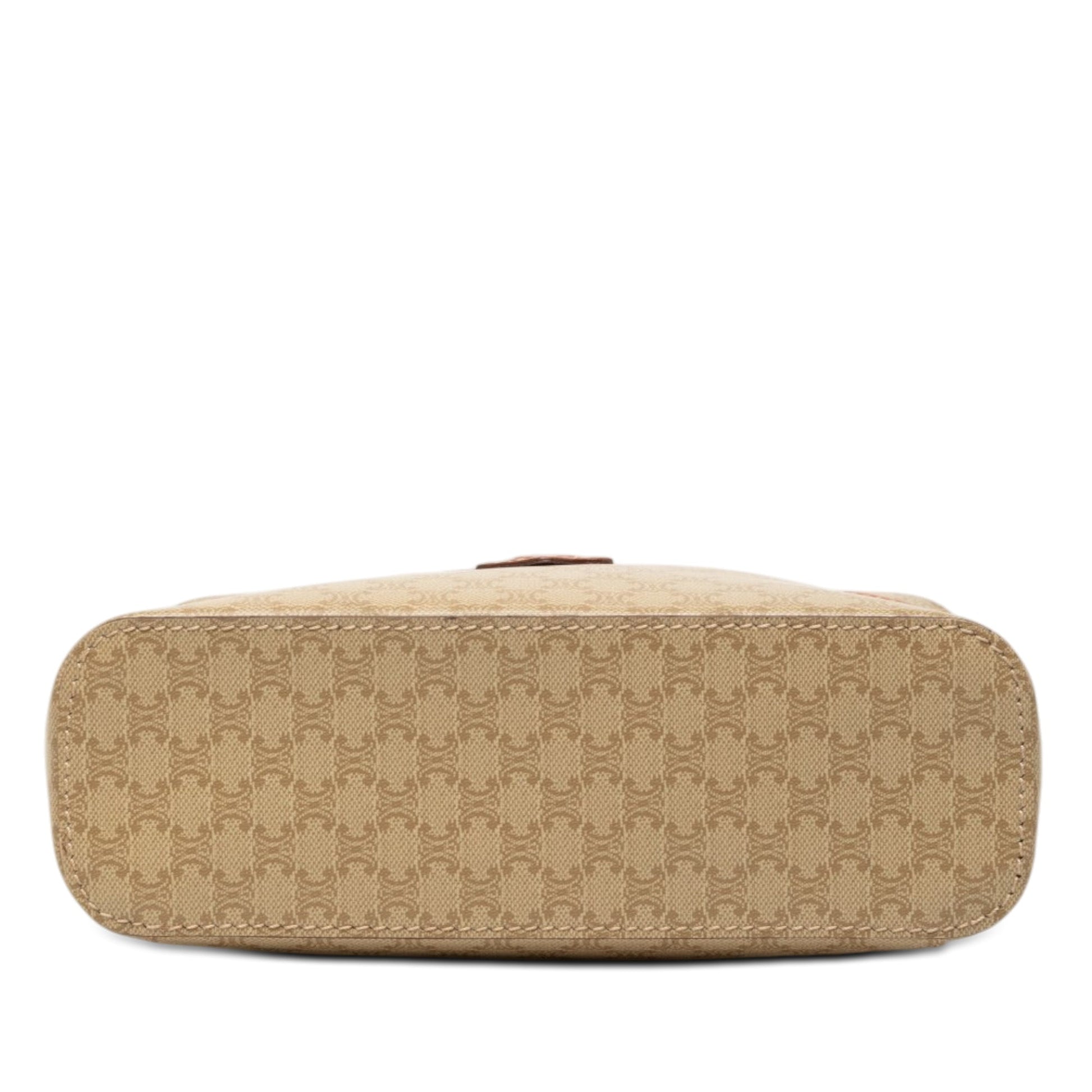 Celine Macadam Coated Canvas Vanity Bag