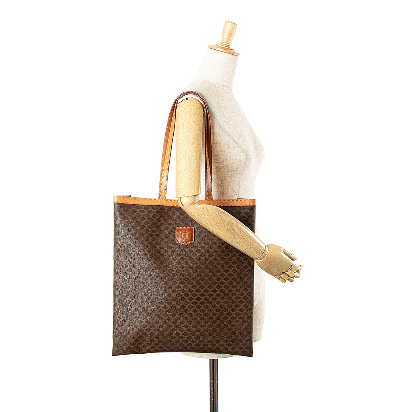 Macadam Coated Canvas Tote