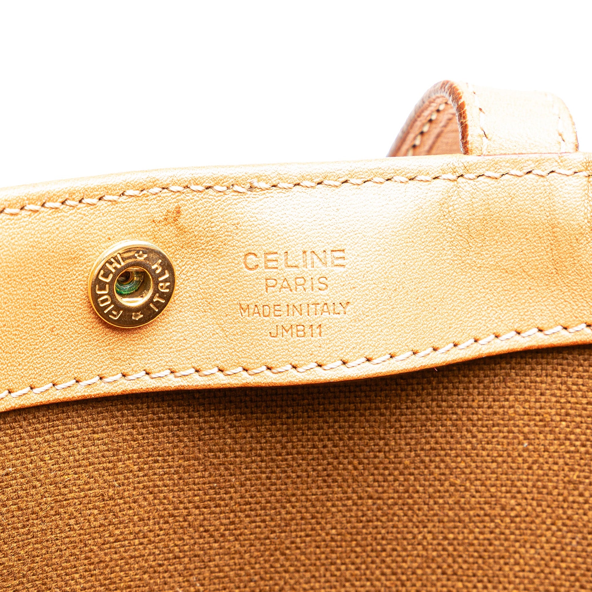 Macadam Coated Canvas Tote