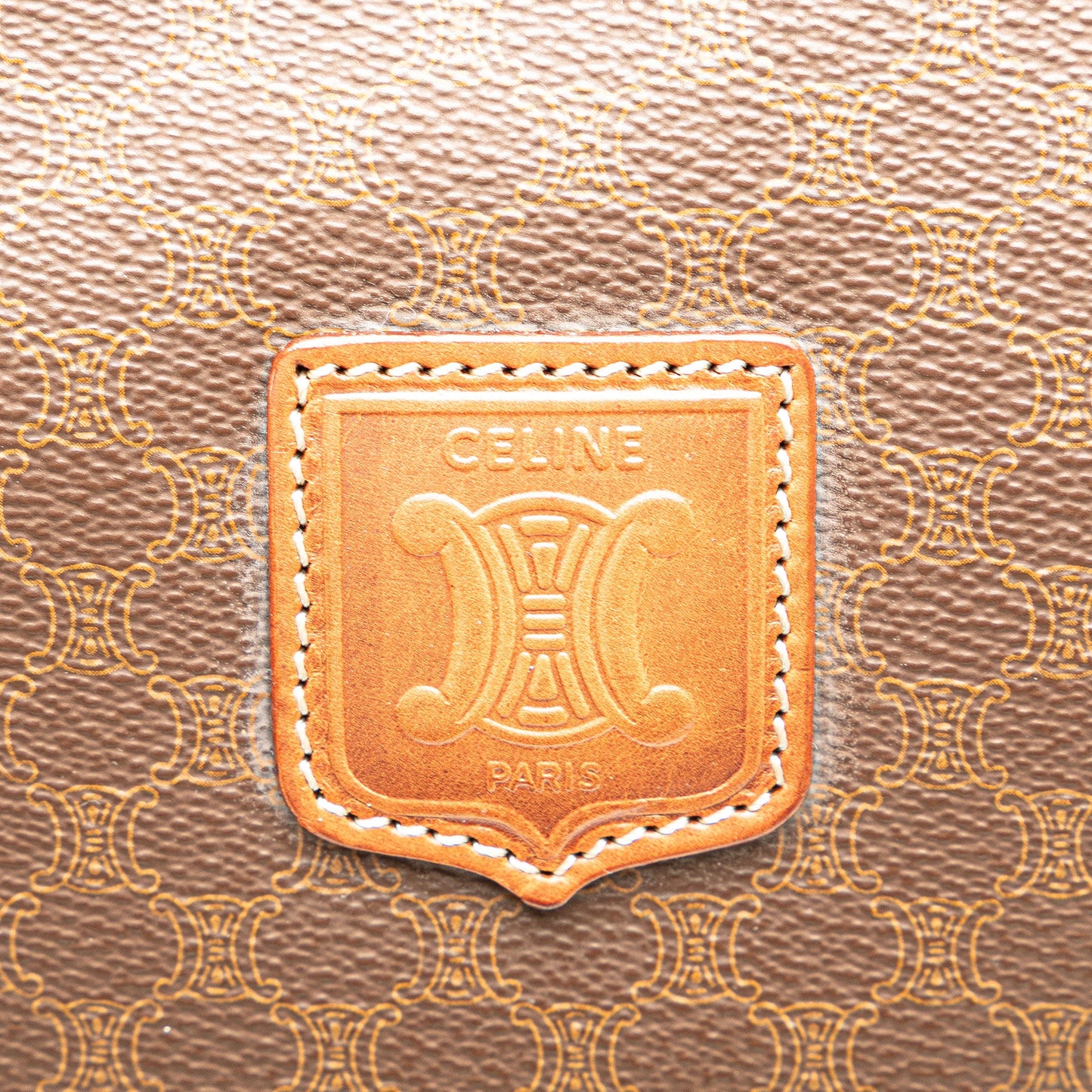 Macadam Coated Canvas Tote
