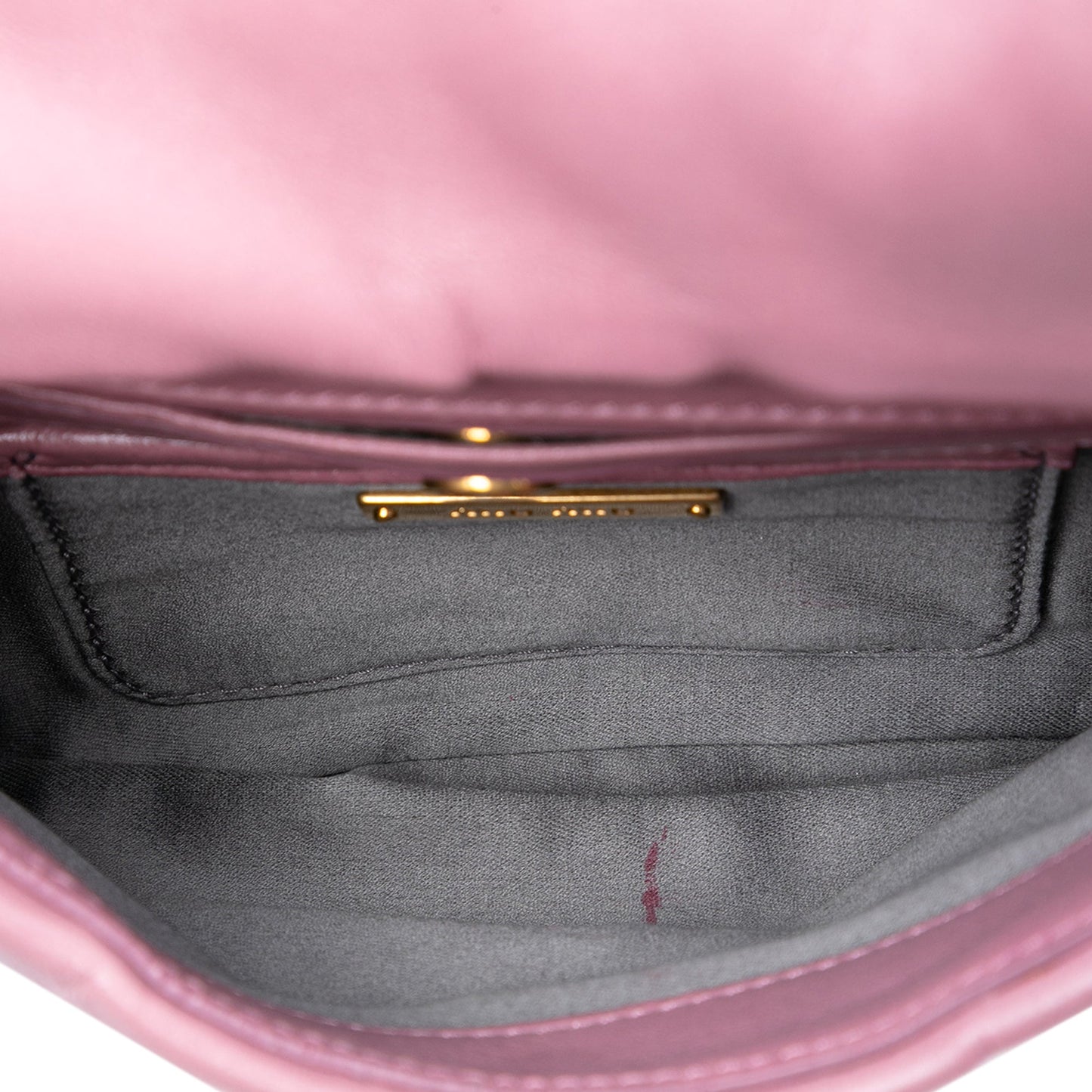 Leather Frame Chain Crossbody
