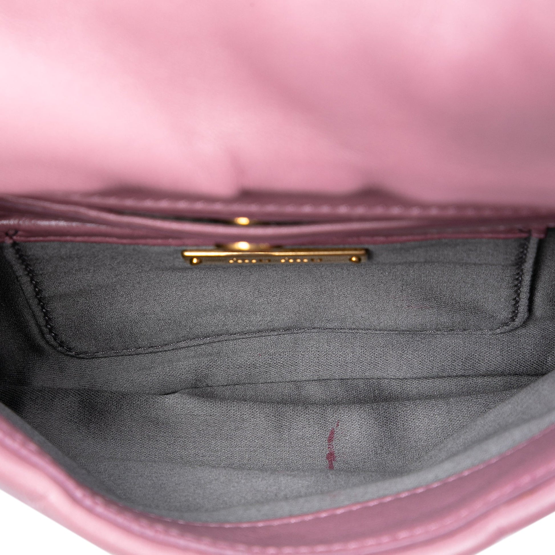 Leather Frame Chain Crossbody