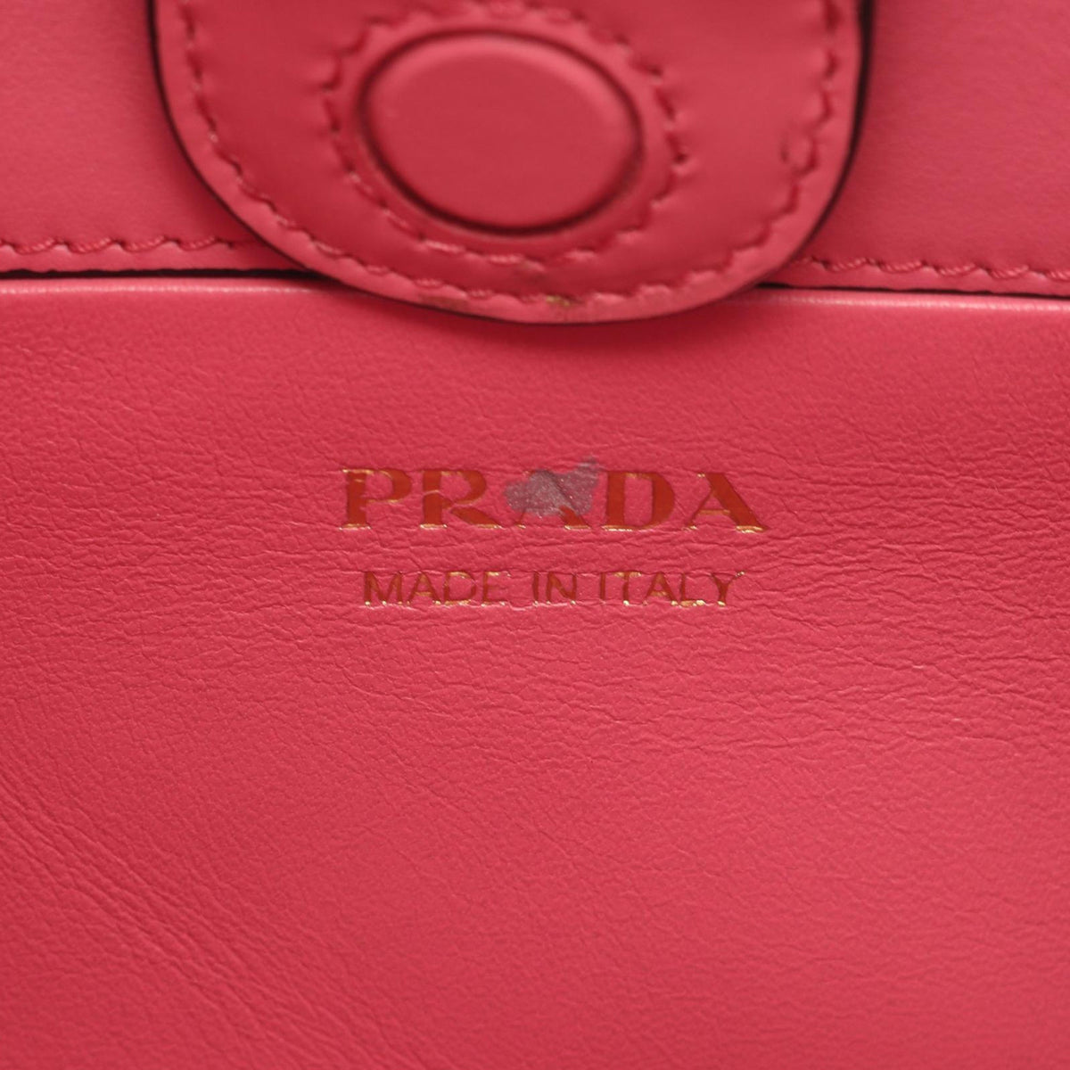 Prada Brushed Leather Cleo Bag