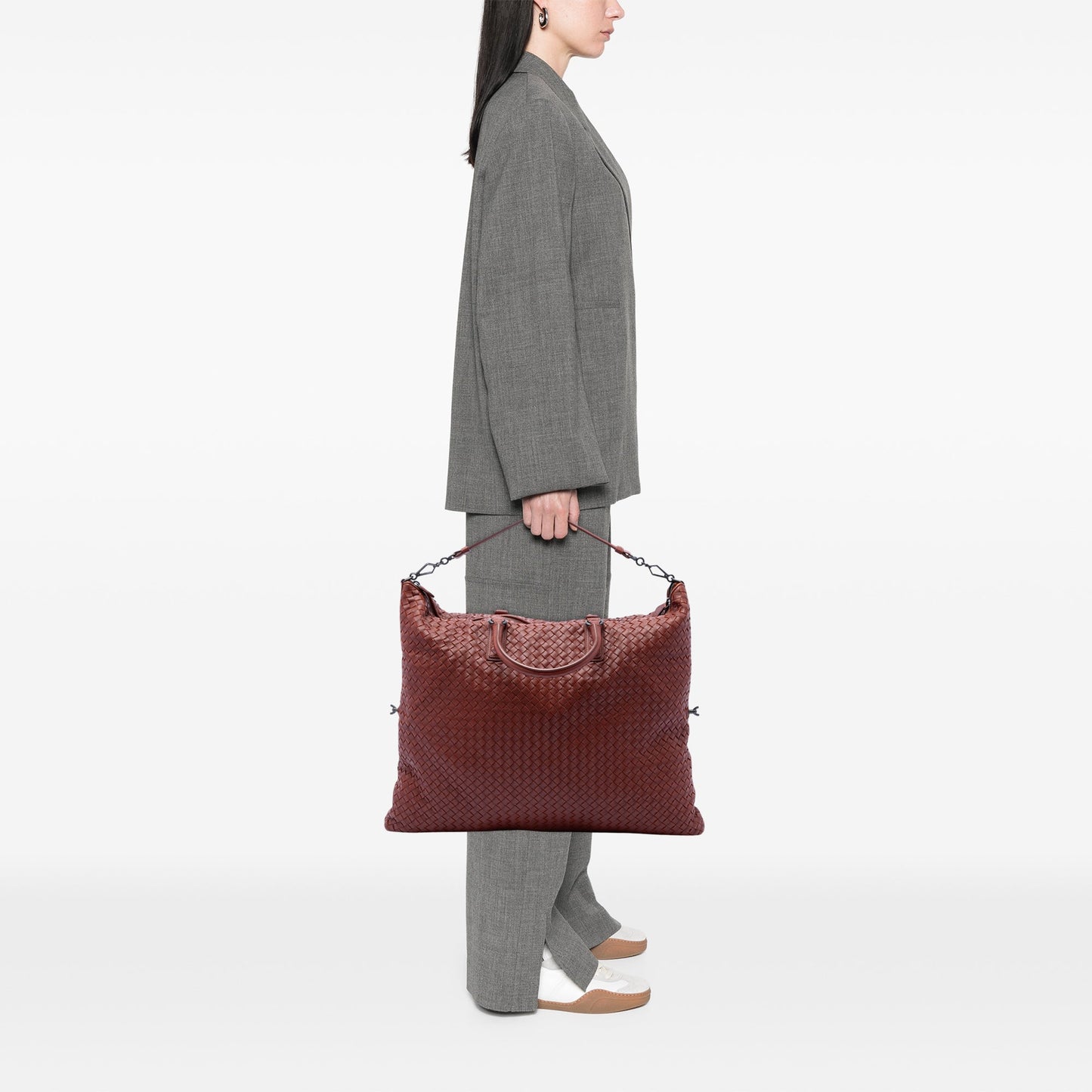 Bottega Veneta Maxi Nappa Intrecciato Convertible Tote