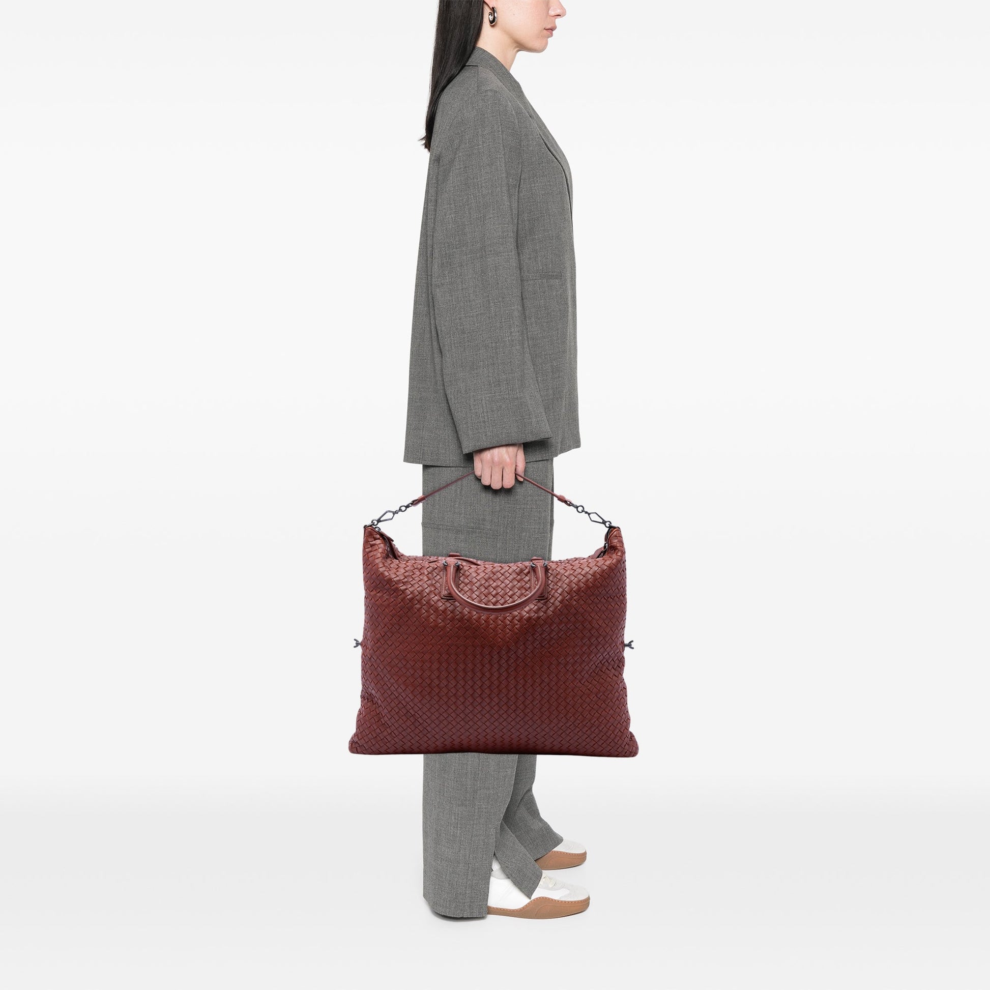 Bottega Veneta Maxi Nappa Intrecciato Convertible Tote