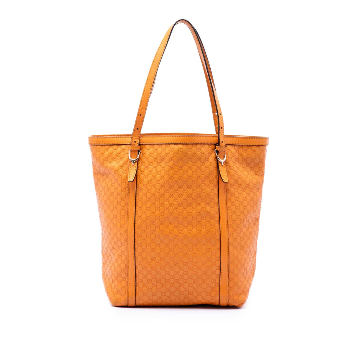 Gucci Medium Microguccissima Nice Tote — Orange