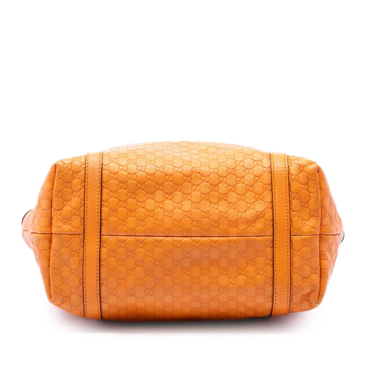 Gucci Medium Microguccissima Nice Tote — Orange
